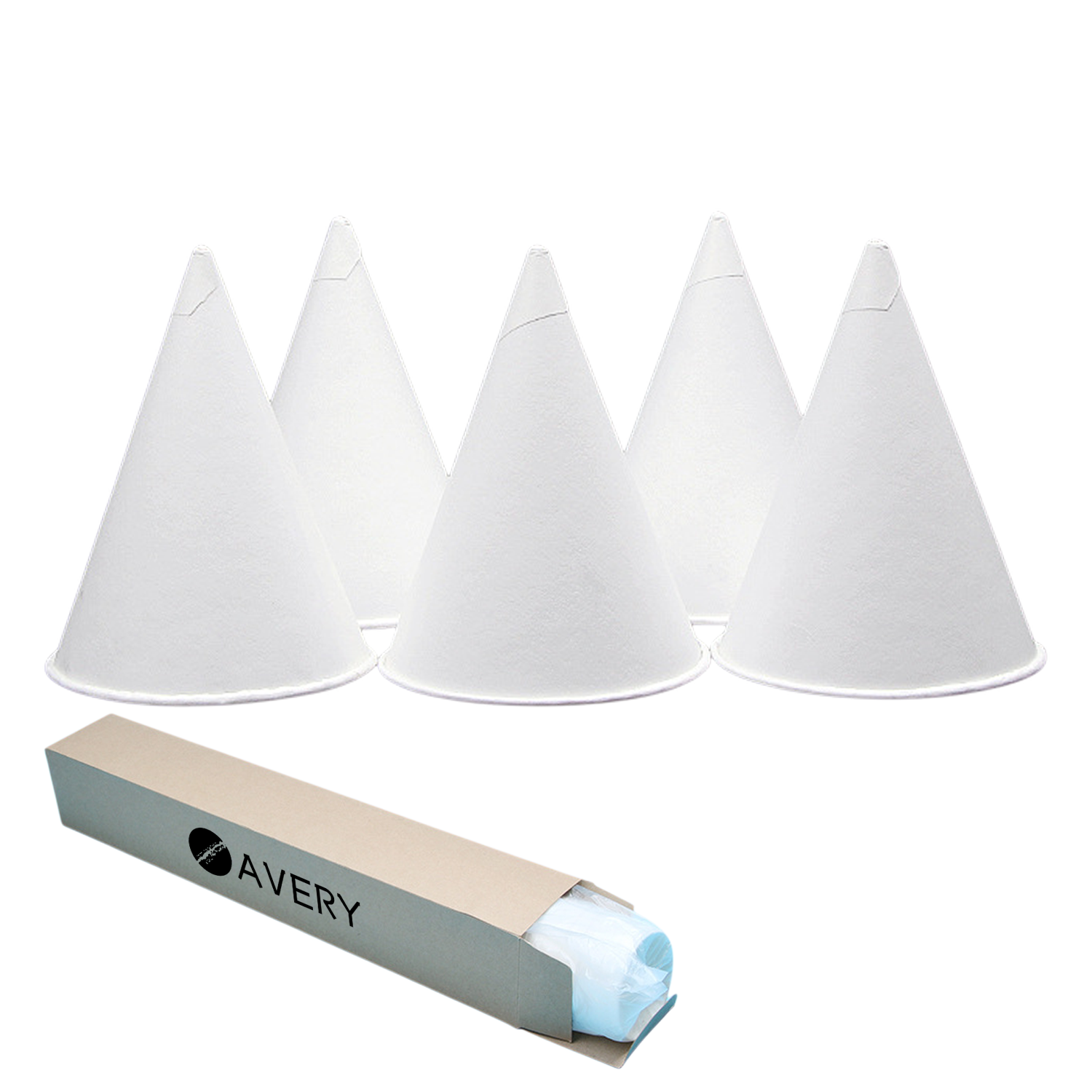 200-Pack 4.5 oz Disposable Cone Paper Cup