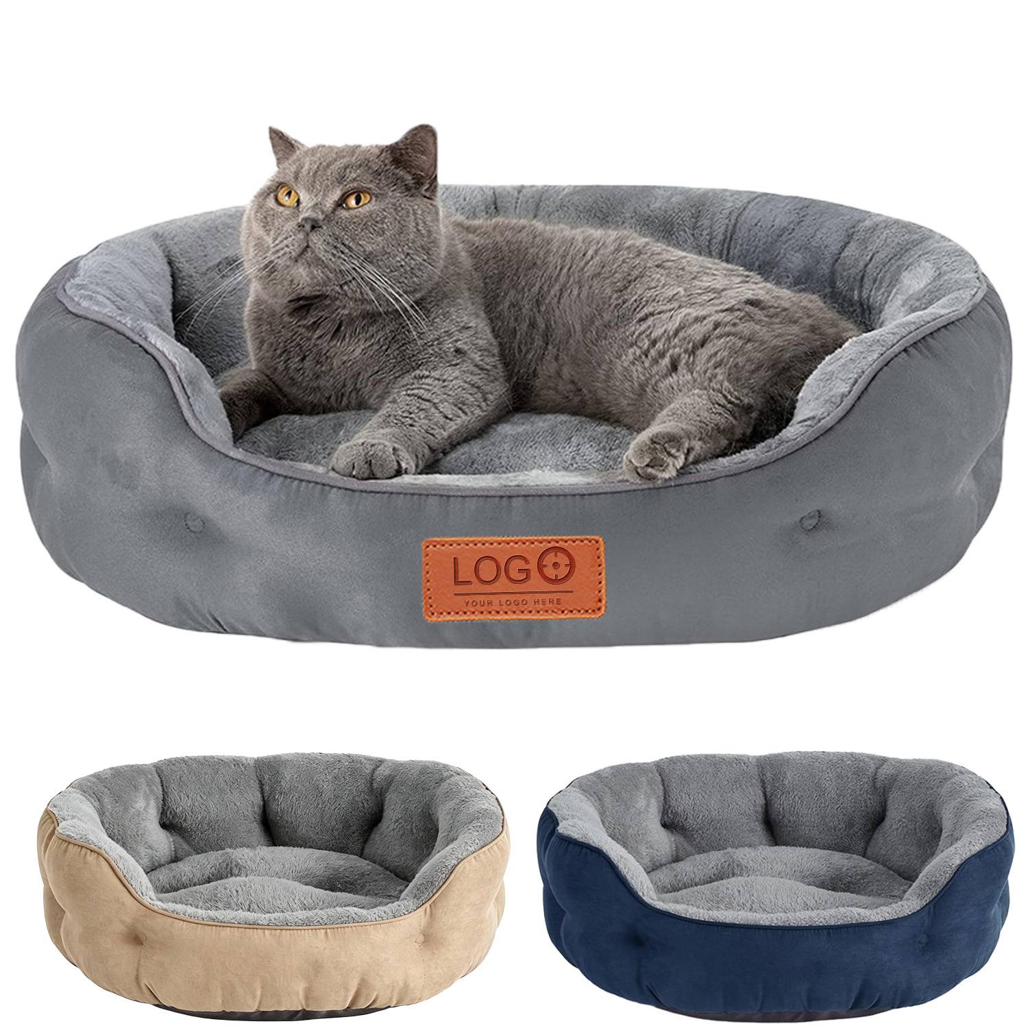 Reversible Washable Non Slip Pet Bed