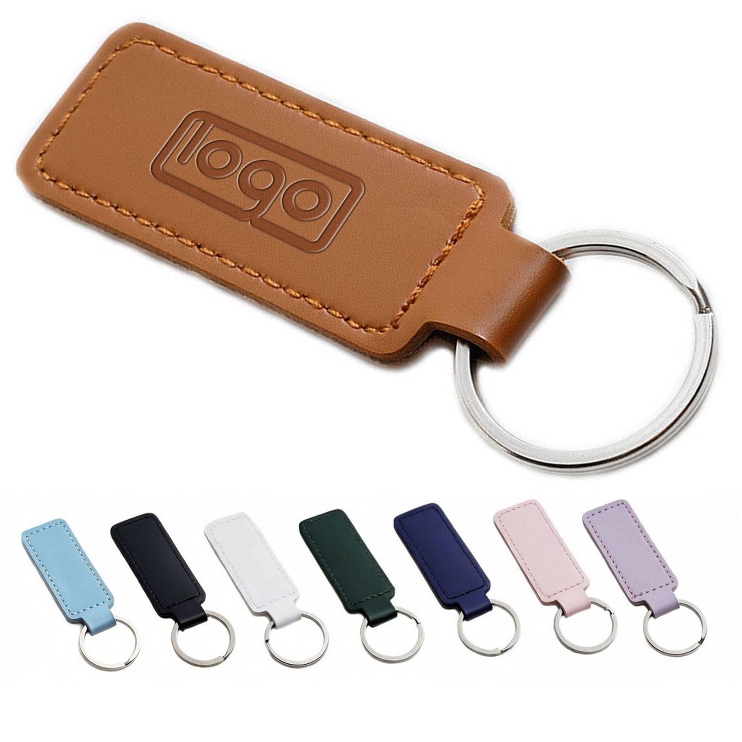 PU Leather Car Keychain