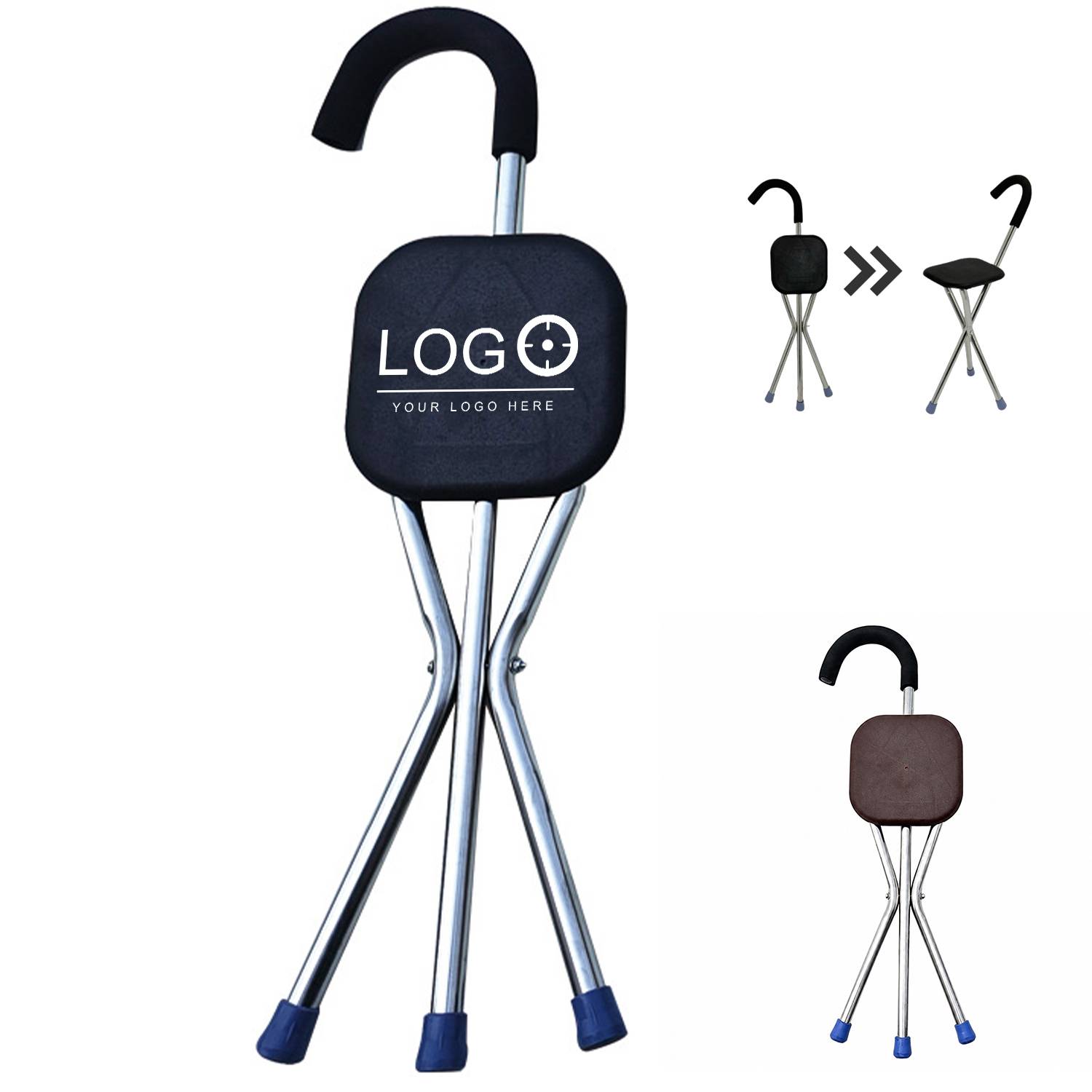 Folding Walking Cane Seat