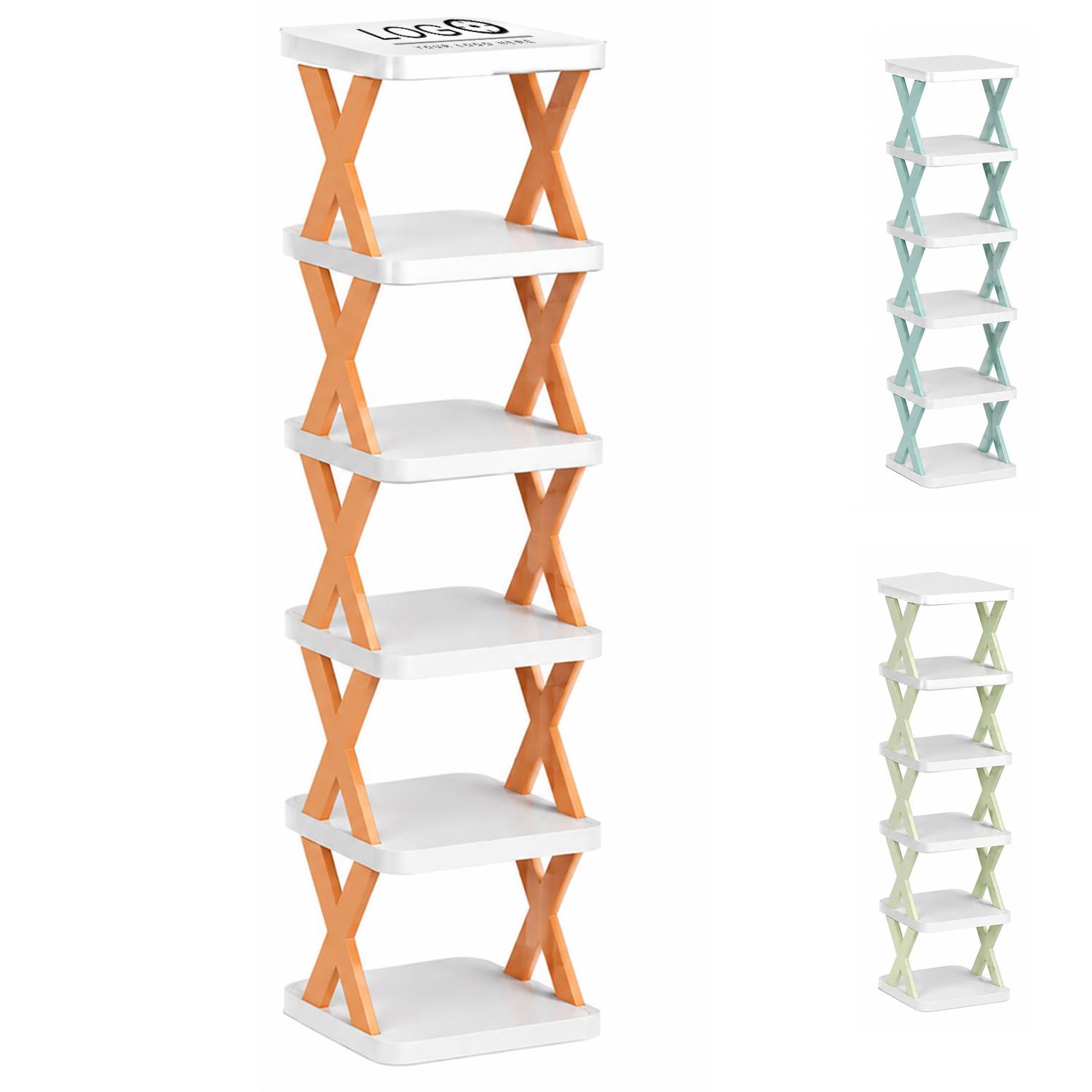 5 Layer Plastic Shoe Storage Rack