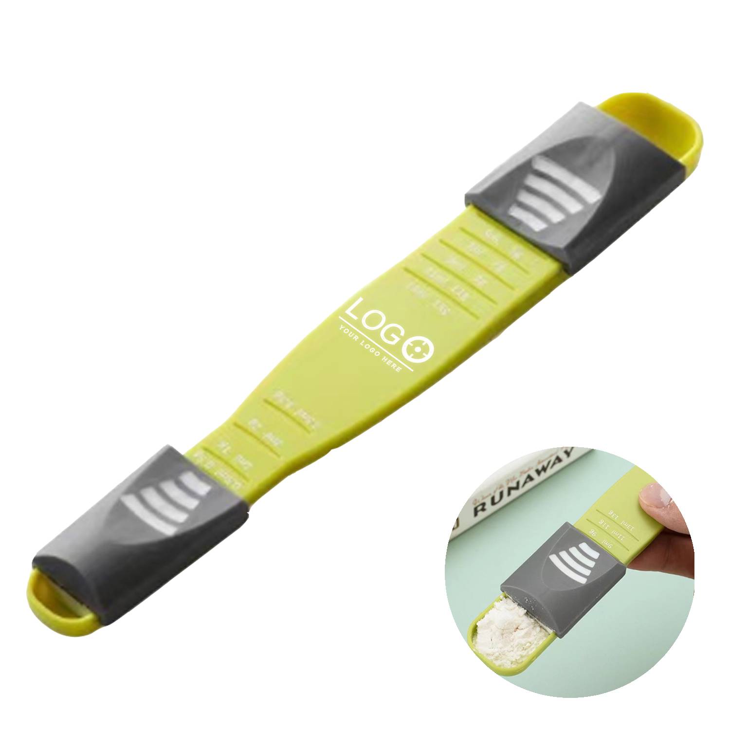 Adjustable Measuring Spoon with Scale