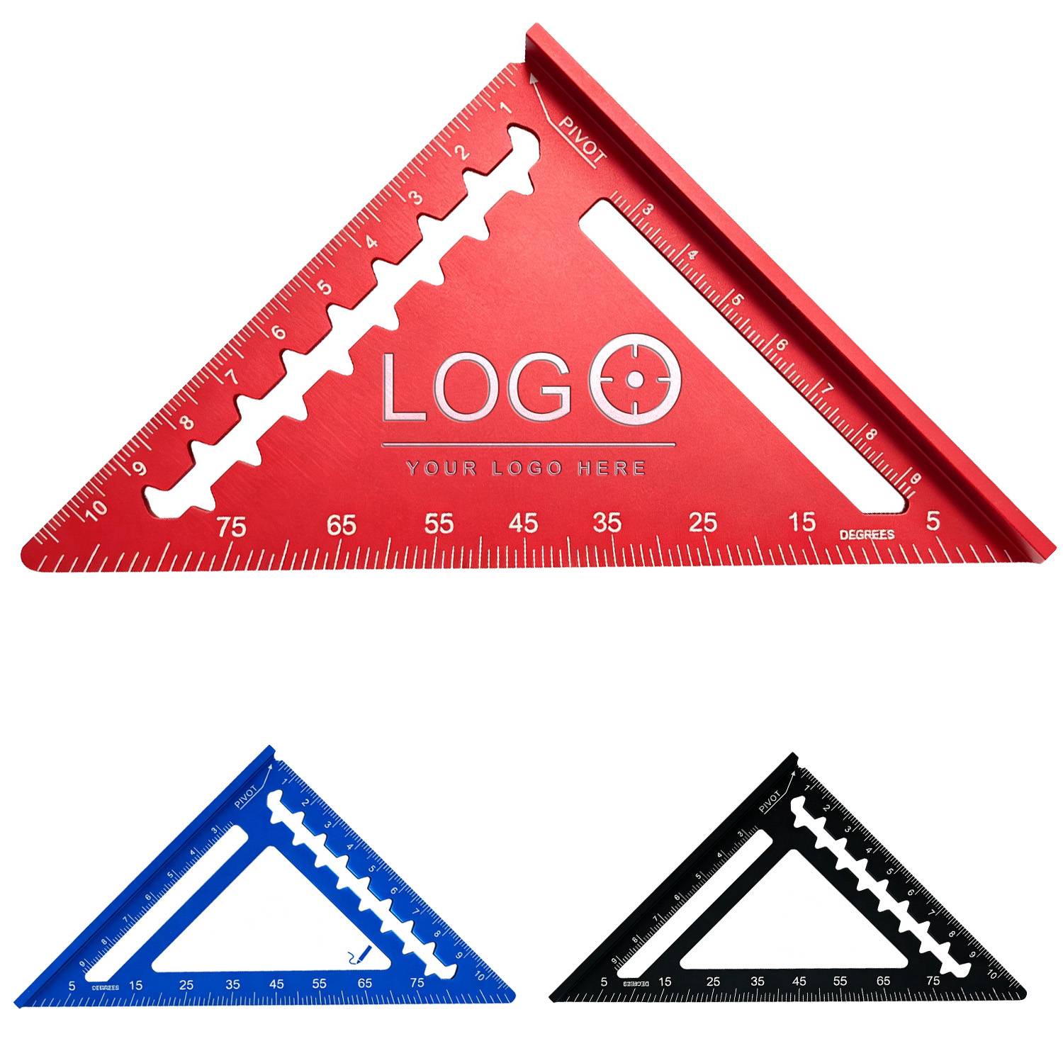 4 Inch Aluminum Alloy Carpenters Rafter Square