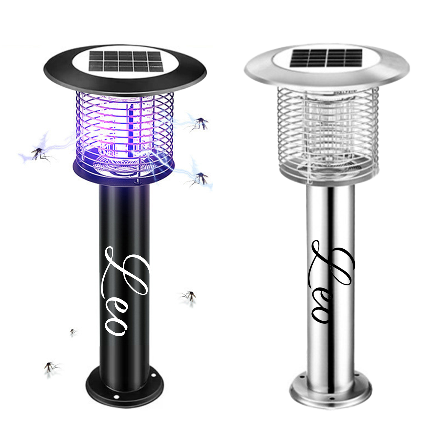 Solar mosquito killing lamp-Lawn style