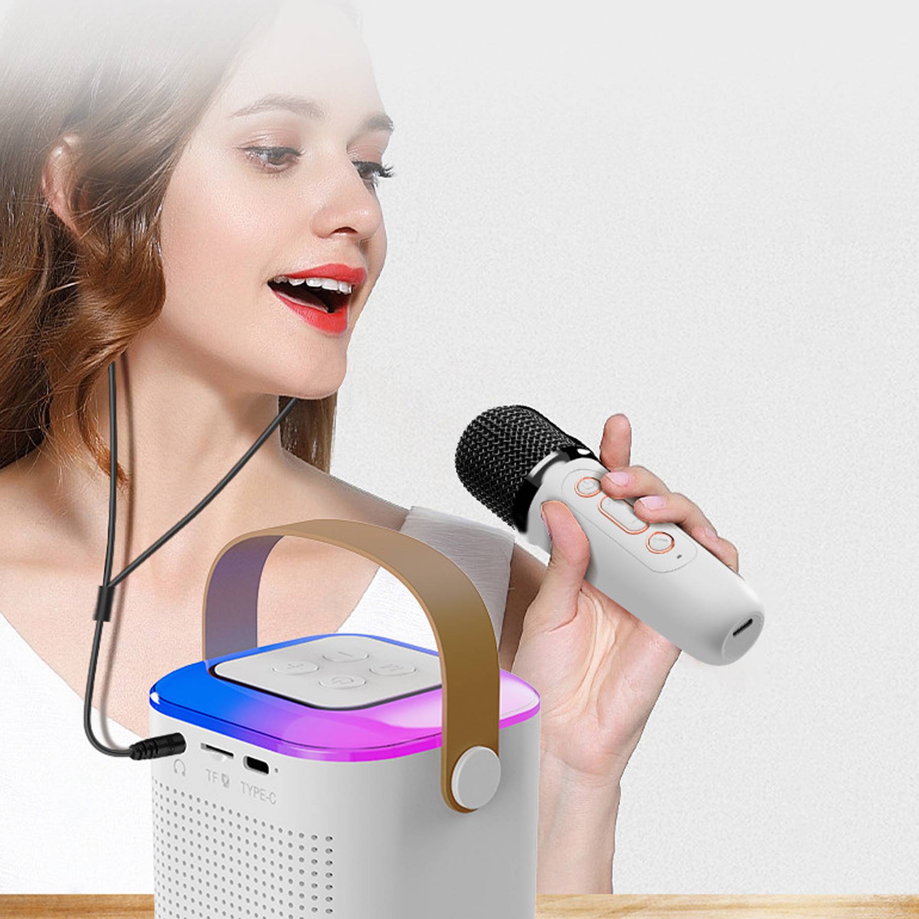 Portable Microphone and Speaker Integrated Device 4