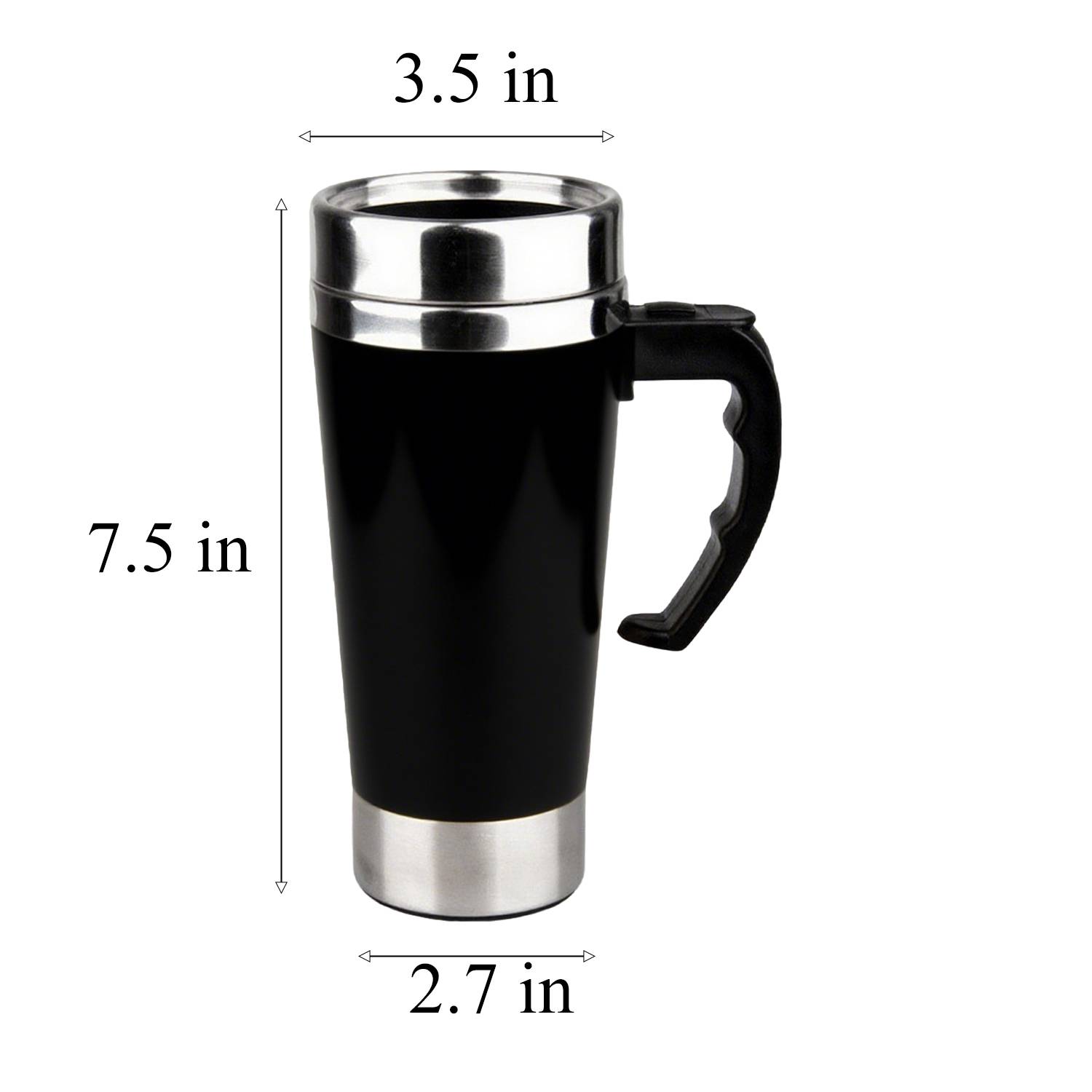 15oz Stainless Steel Self Stirring Mug 7