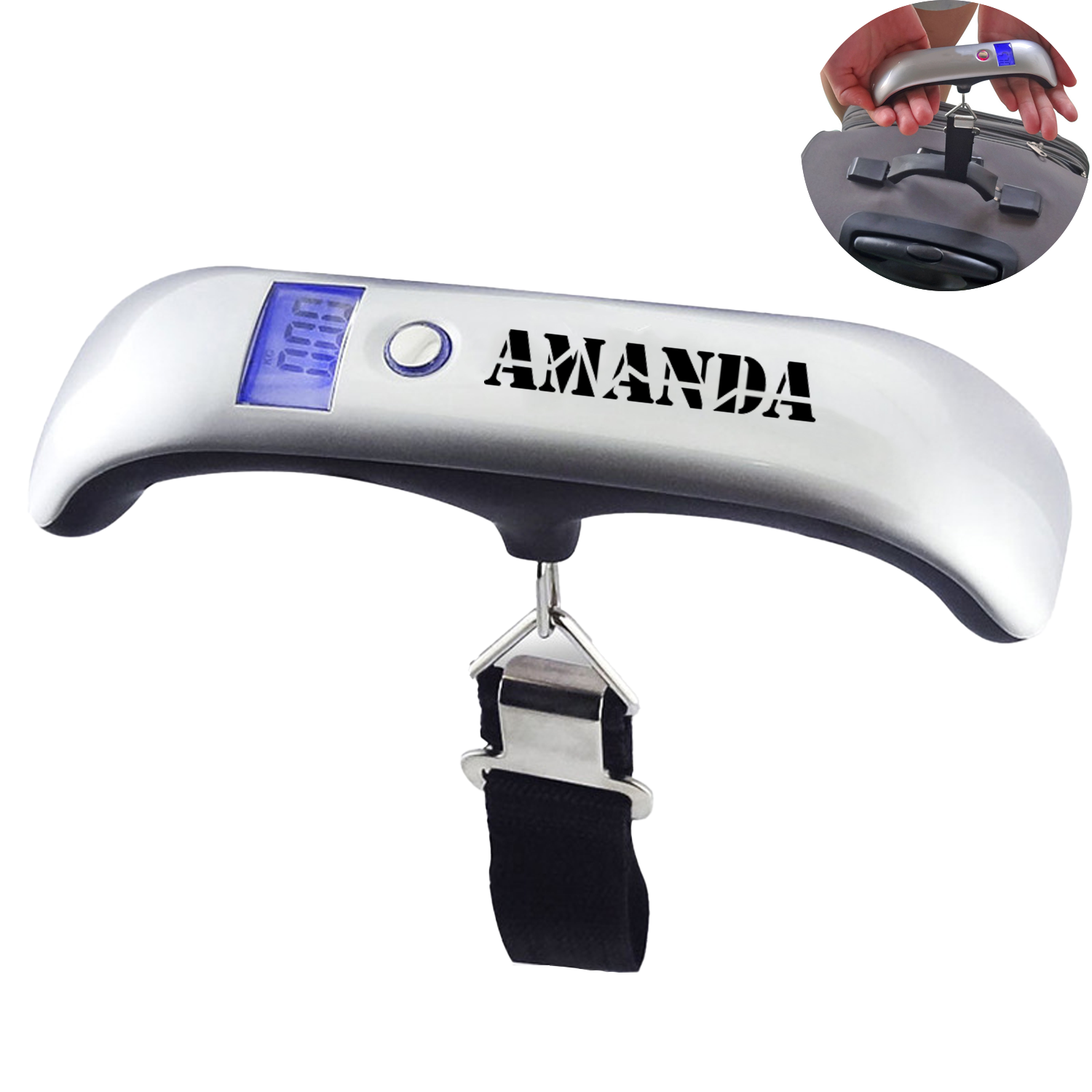 LCD Display Electronic Luggage Scale 1