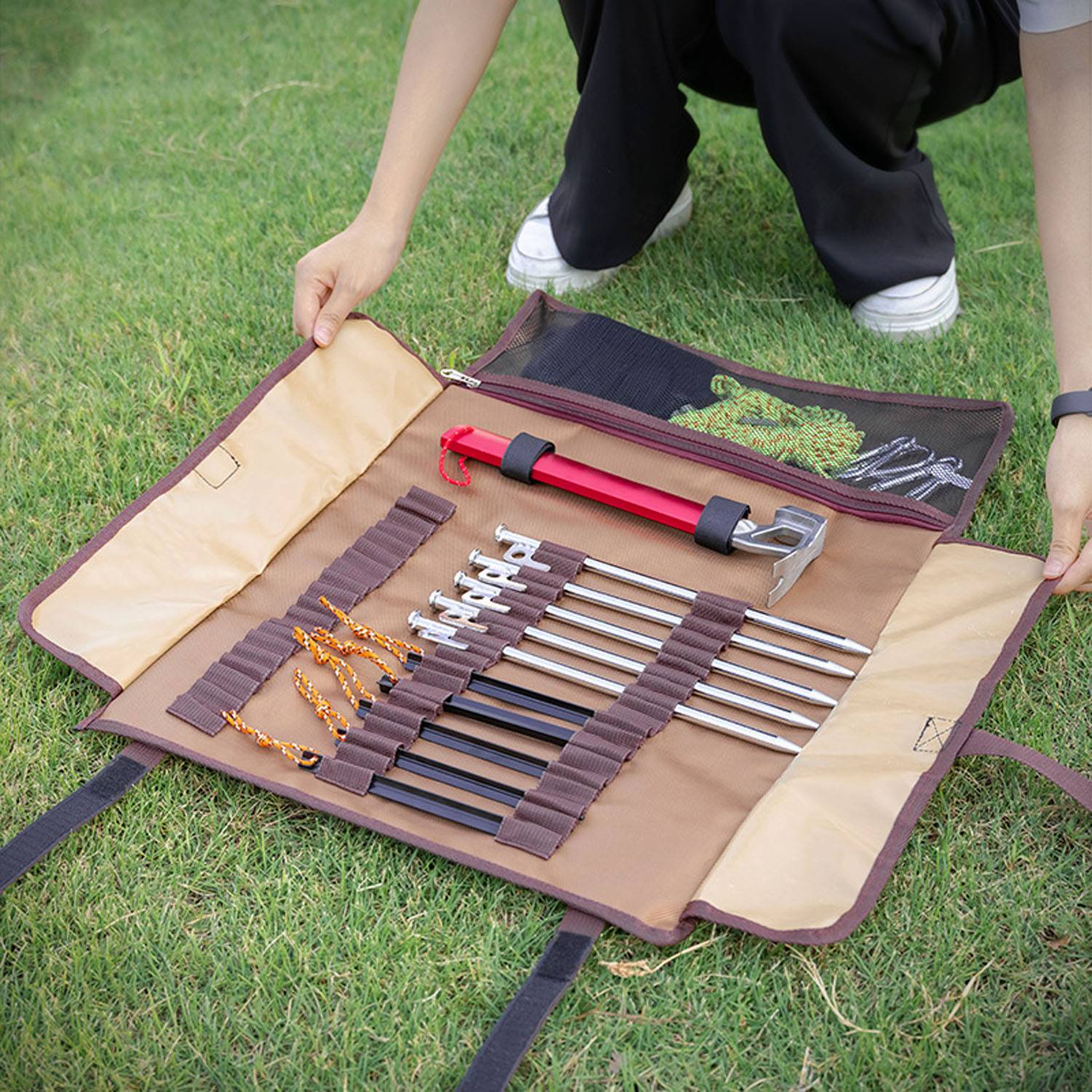 Durable Waterproof Large Ground Nail Bag 6