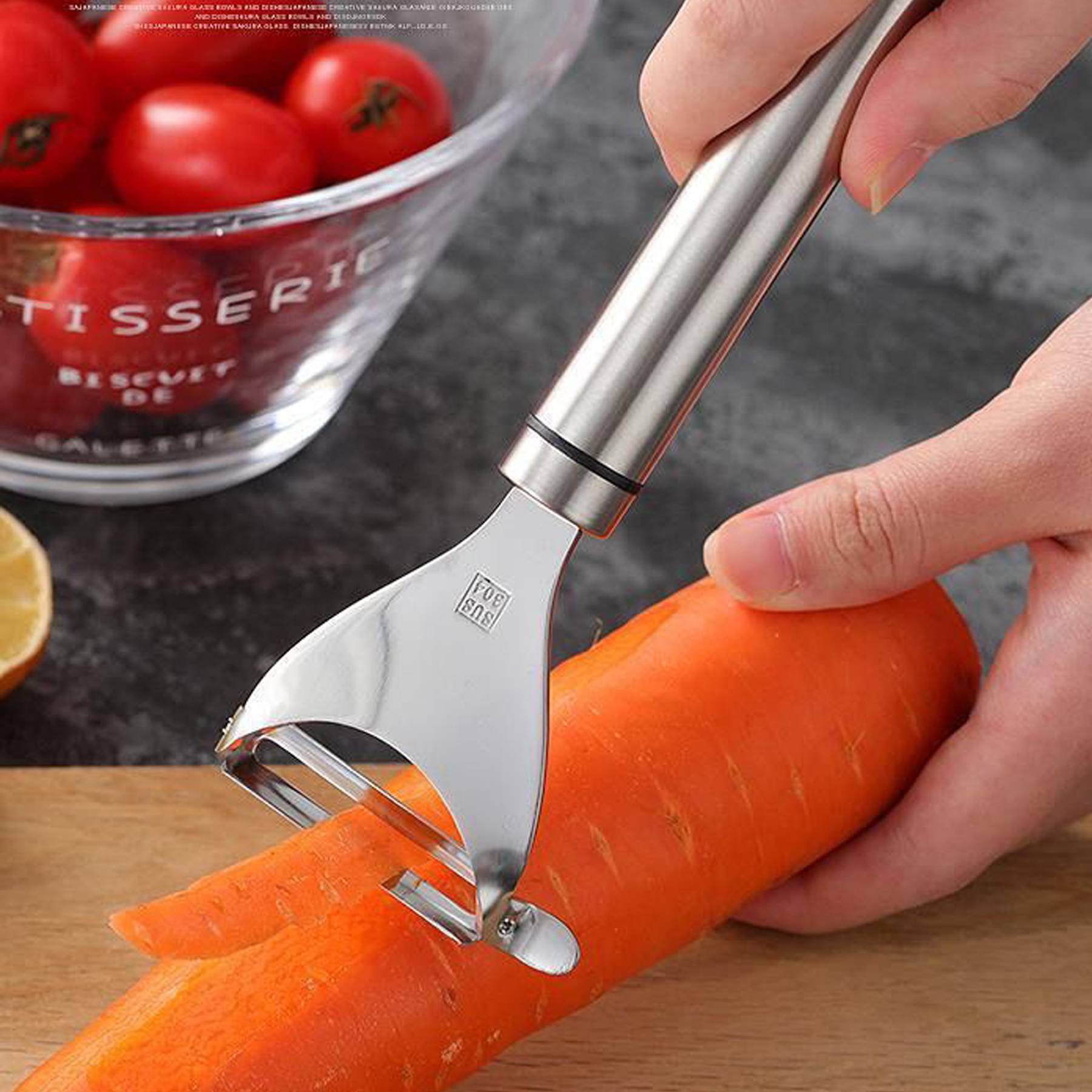 Kitchen Multifunctional Stainless-Steel Peeler 2