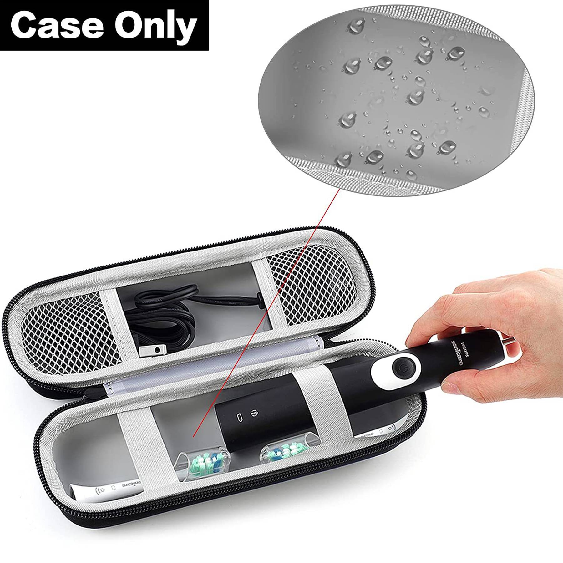 EVA electric toothbrush storage bag 4