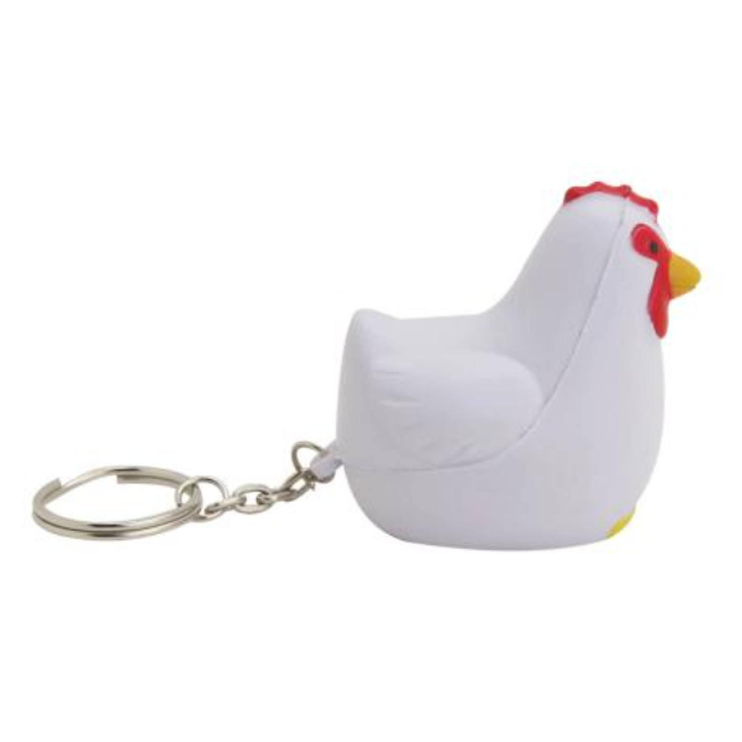 PU Hen Shape Squeeze Stress Relief Toy With Keychain 5
