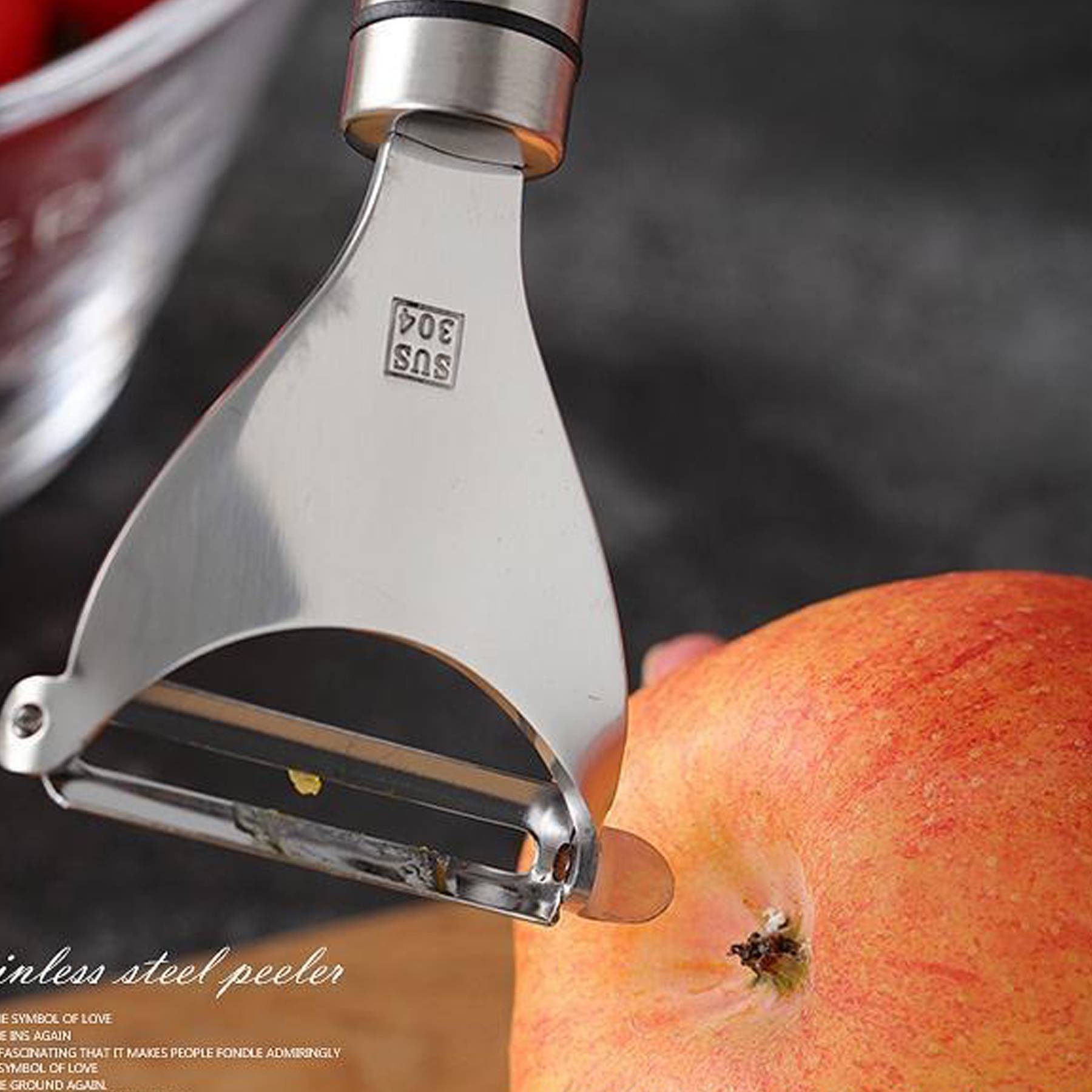 Kitchen Multifunctional Stainless-Steel Peeler 4