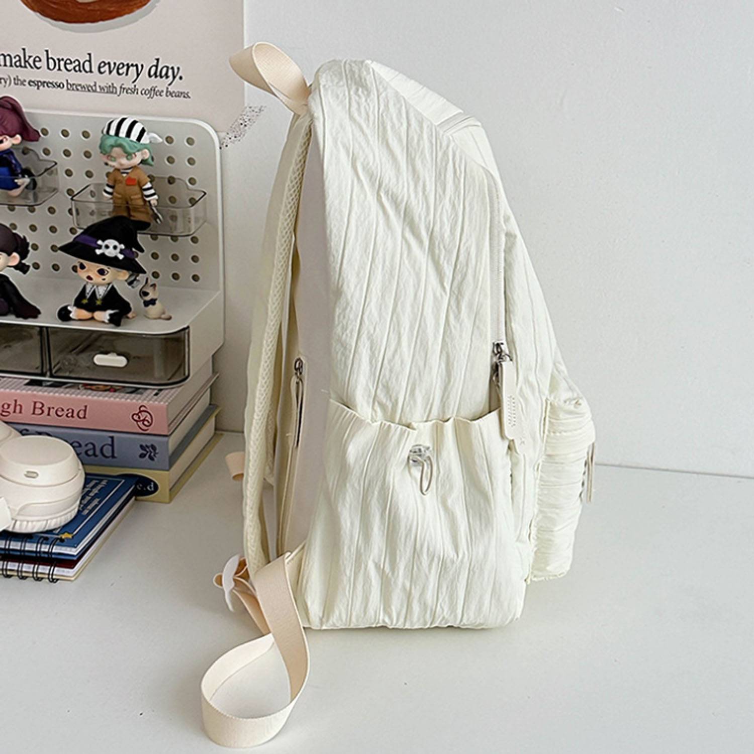Lightweight Large Capacity Nylon Backpack 7