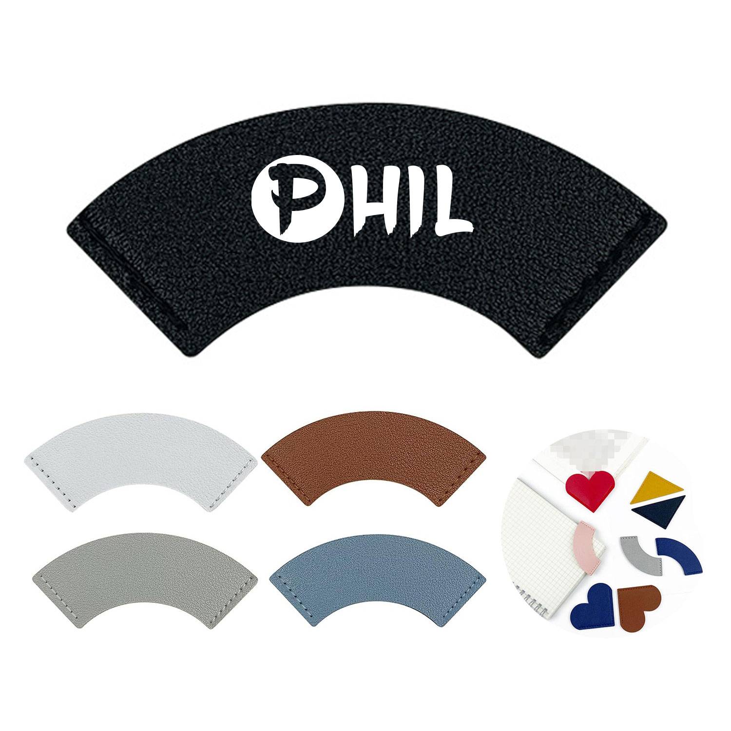 PU Leather Bookmark