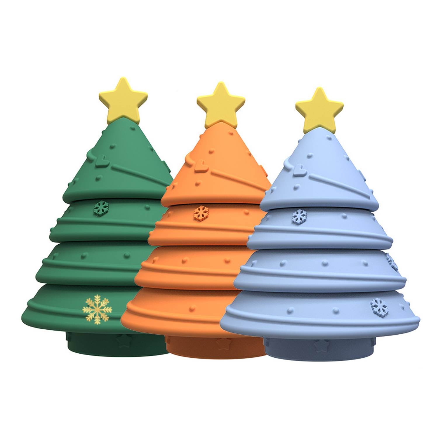 Baby Silicone Building Blocks Toy 4