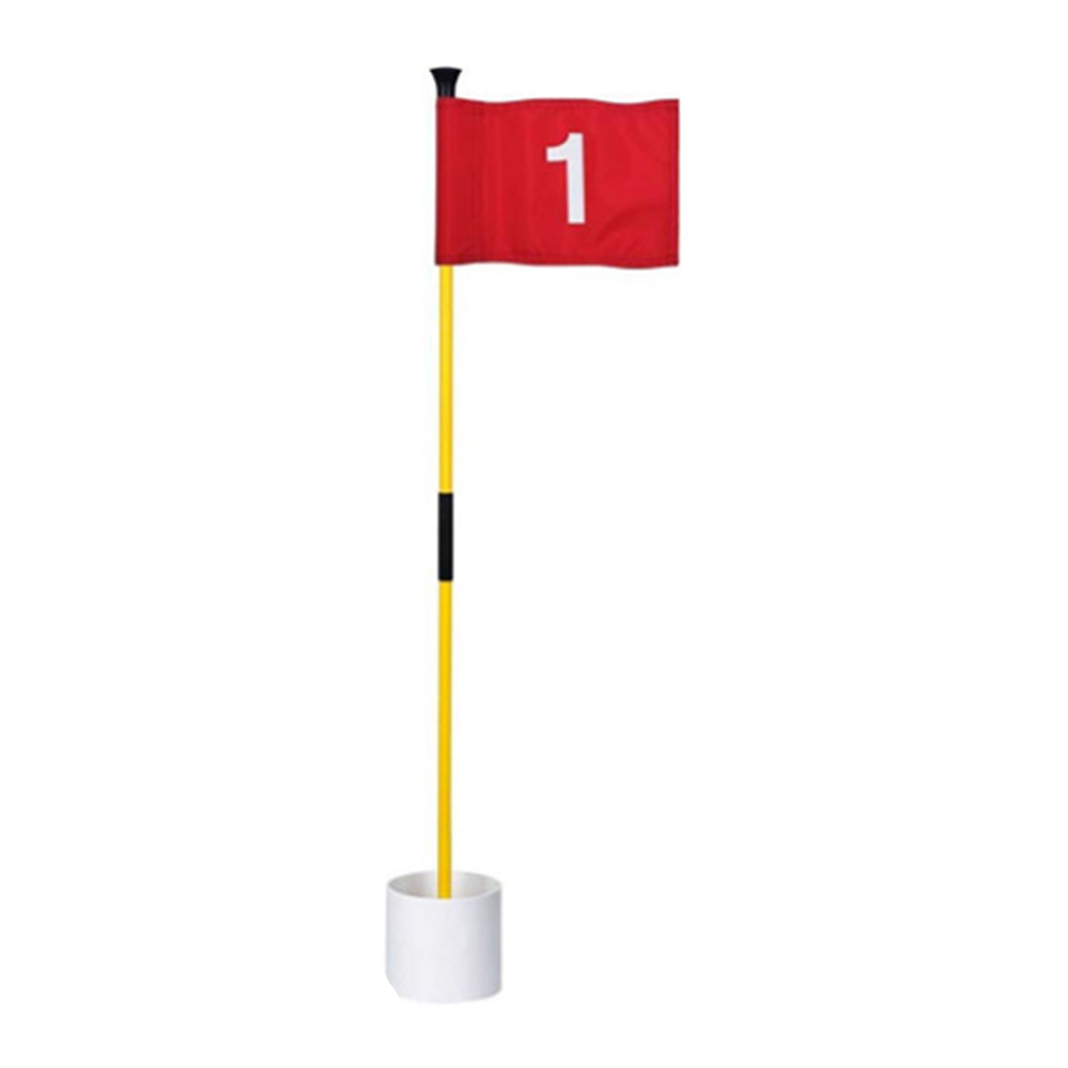 Golf Training Aid Putting Flag Hole Cup Set 3