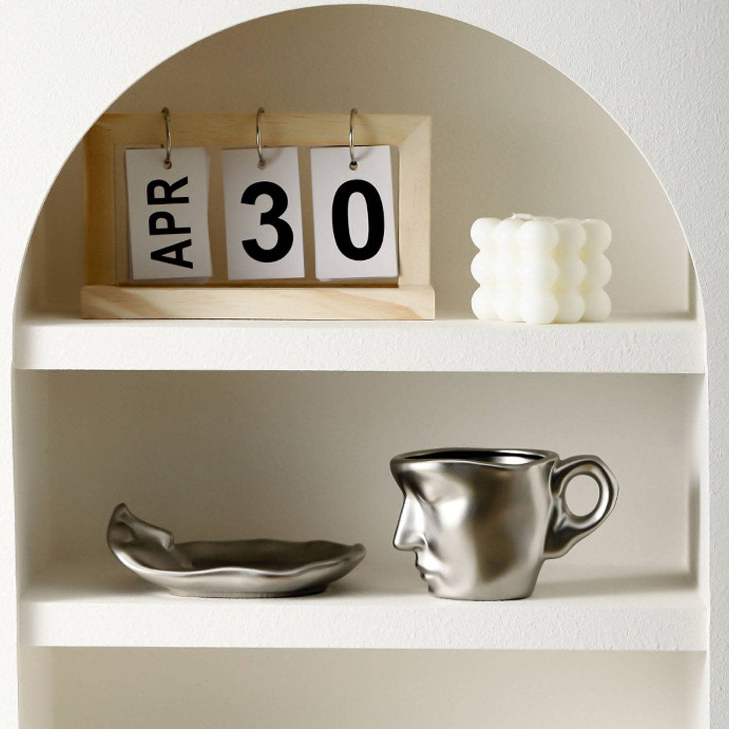 Abstract art sculpture ceramic coffee cup 5