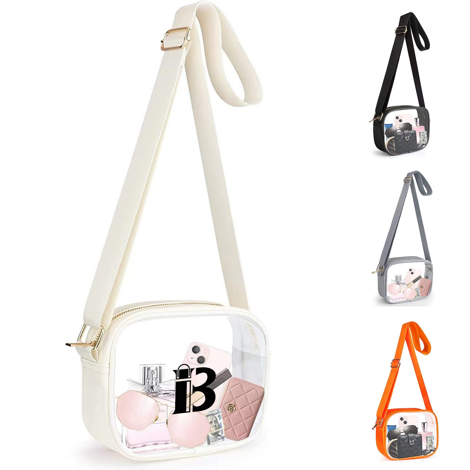 PVC Transparent Crossbody Bag