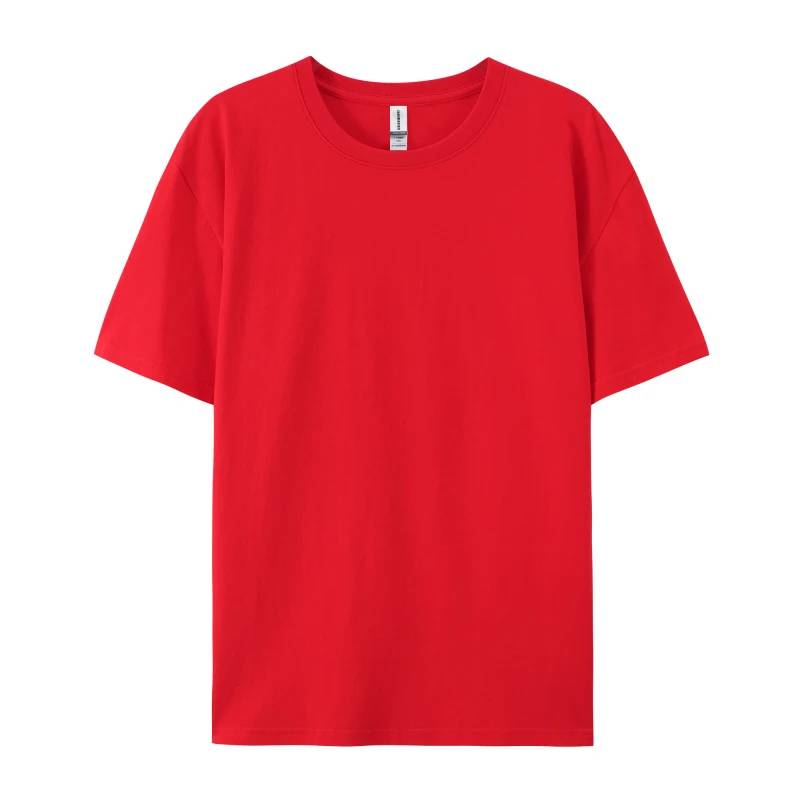 Crew neck 5.3oz 180GSM 100% Cotton T-shirts 5