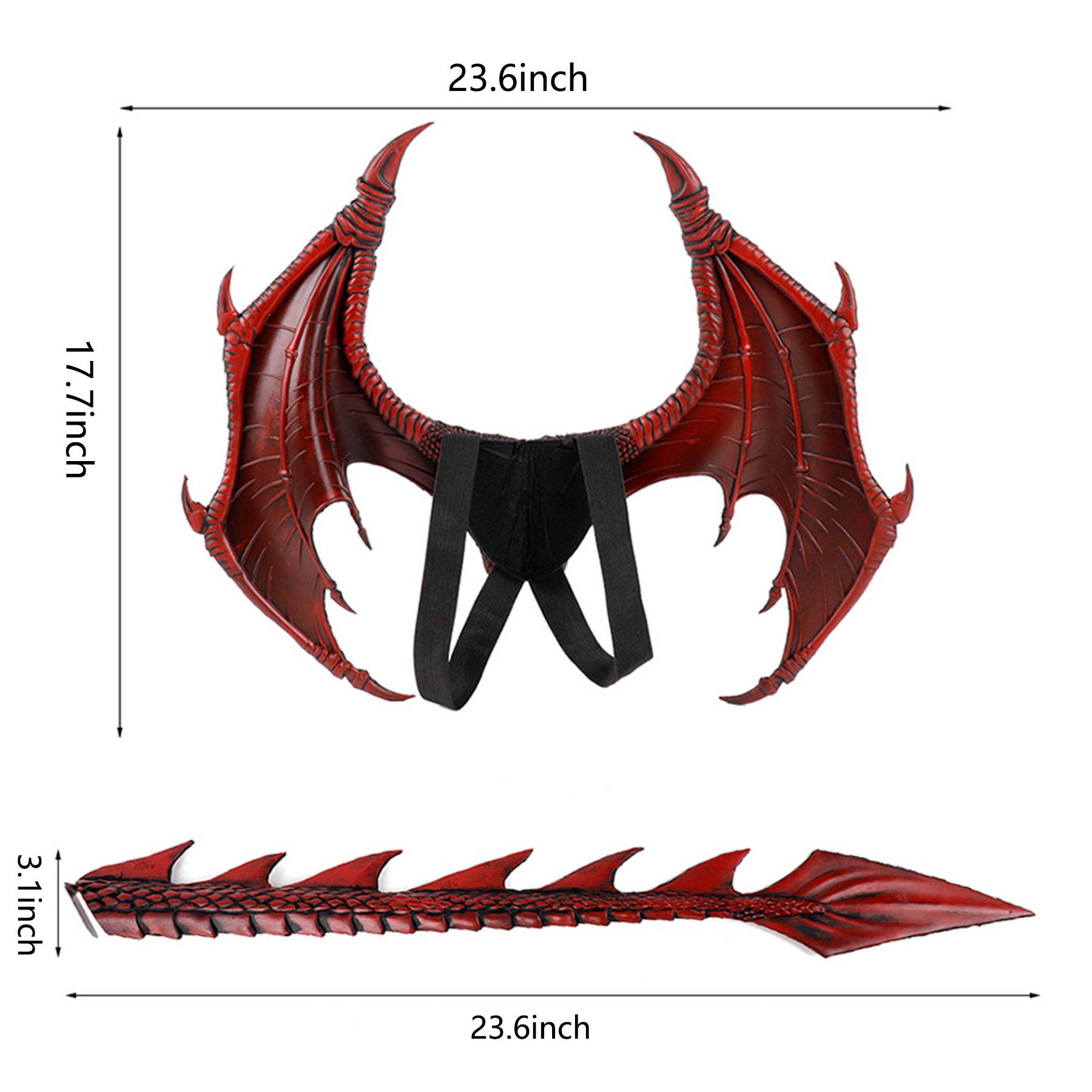 PU Dragon Wing Tail toy set 10