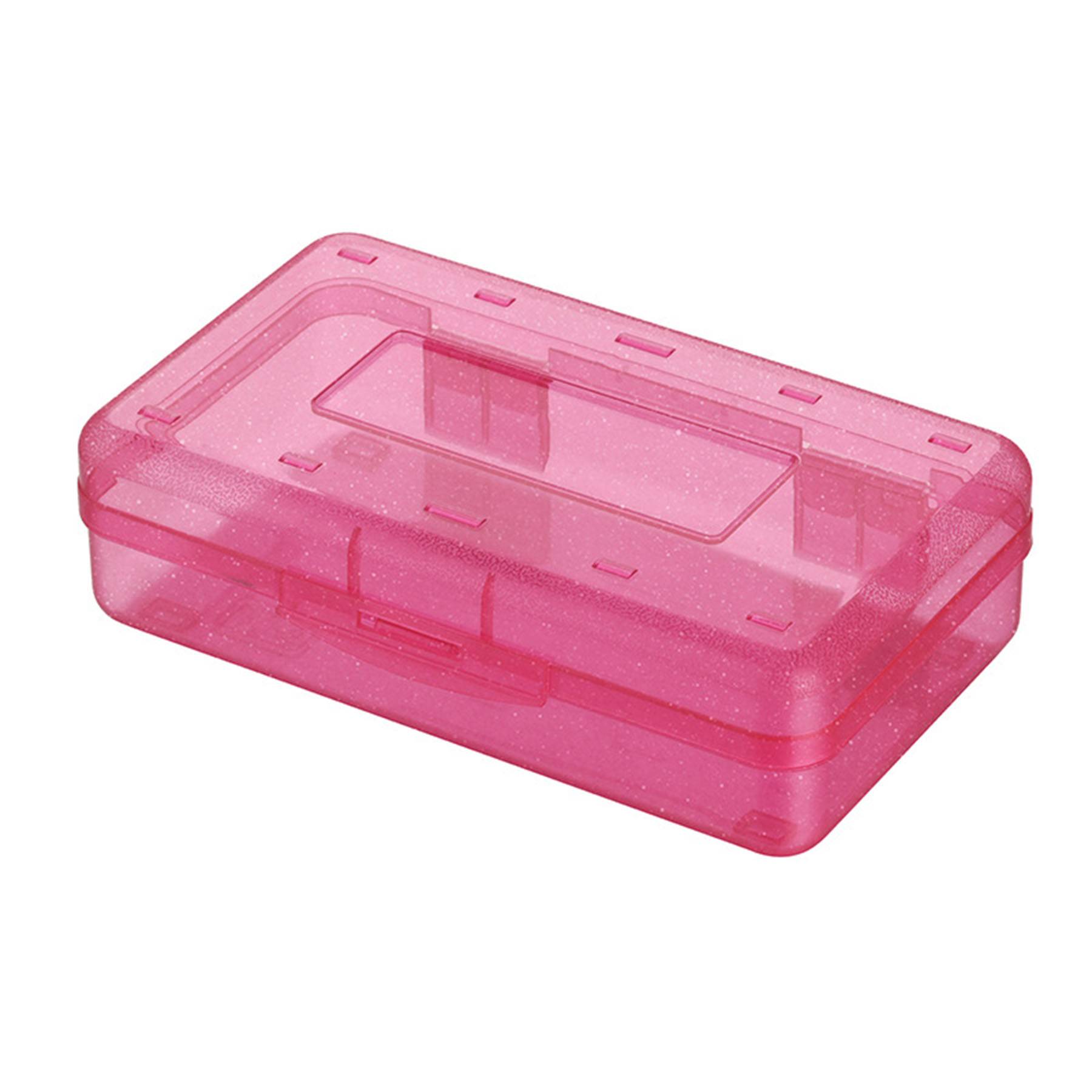 Plastic Silver Dot Pencil Case 3