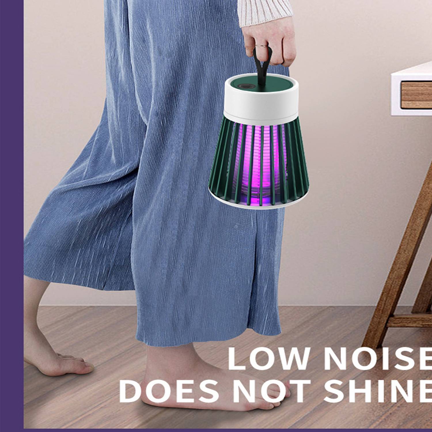 Romanticized rechargeable mosquito-repelling lamp 3