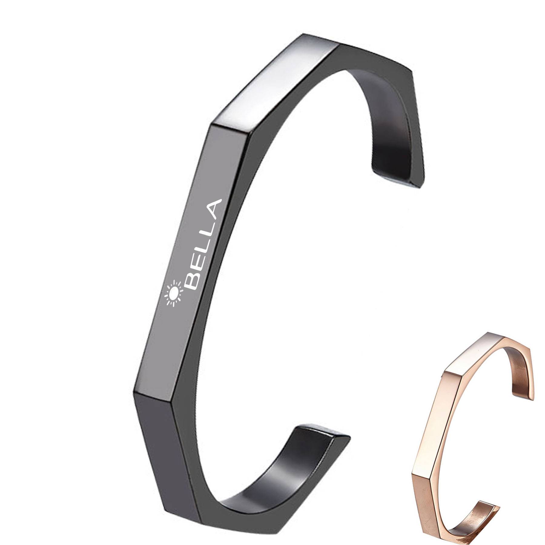 Titanium Steel Couple Bracelet