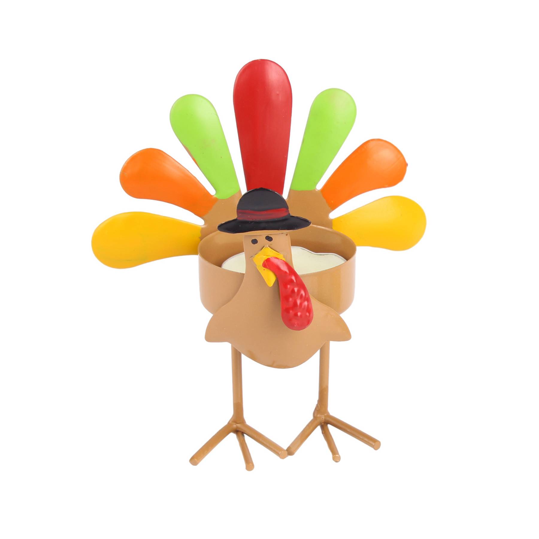 Thanksgiving Turkey Tealight Candle Holder 5