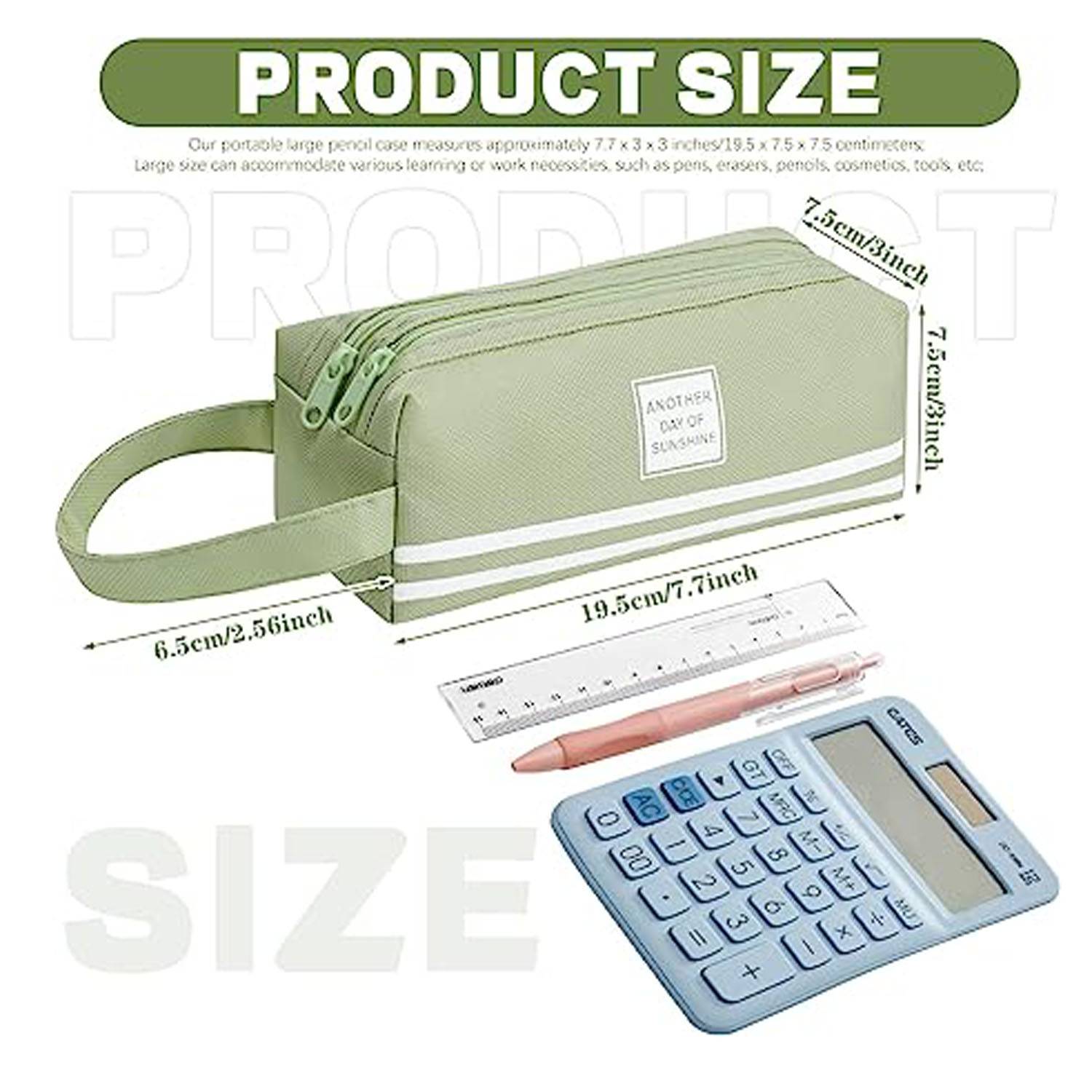 Double-Layer Pencil Case 2