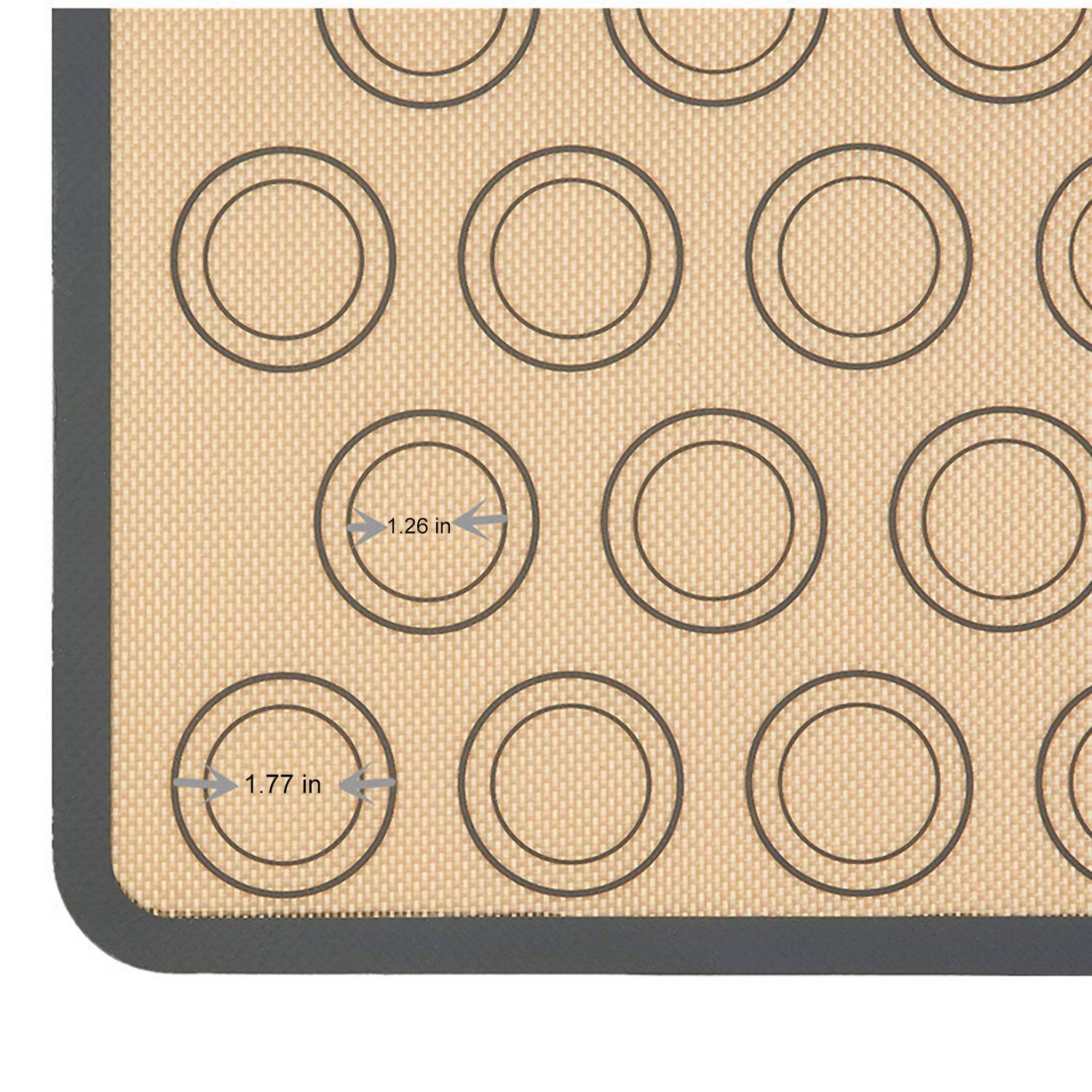 Non-Stick Silicone Macaron Baking Mat 5