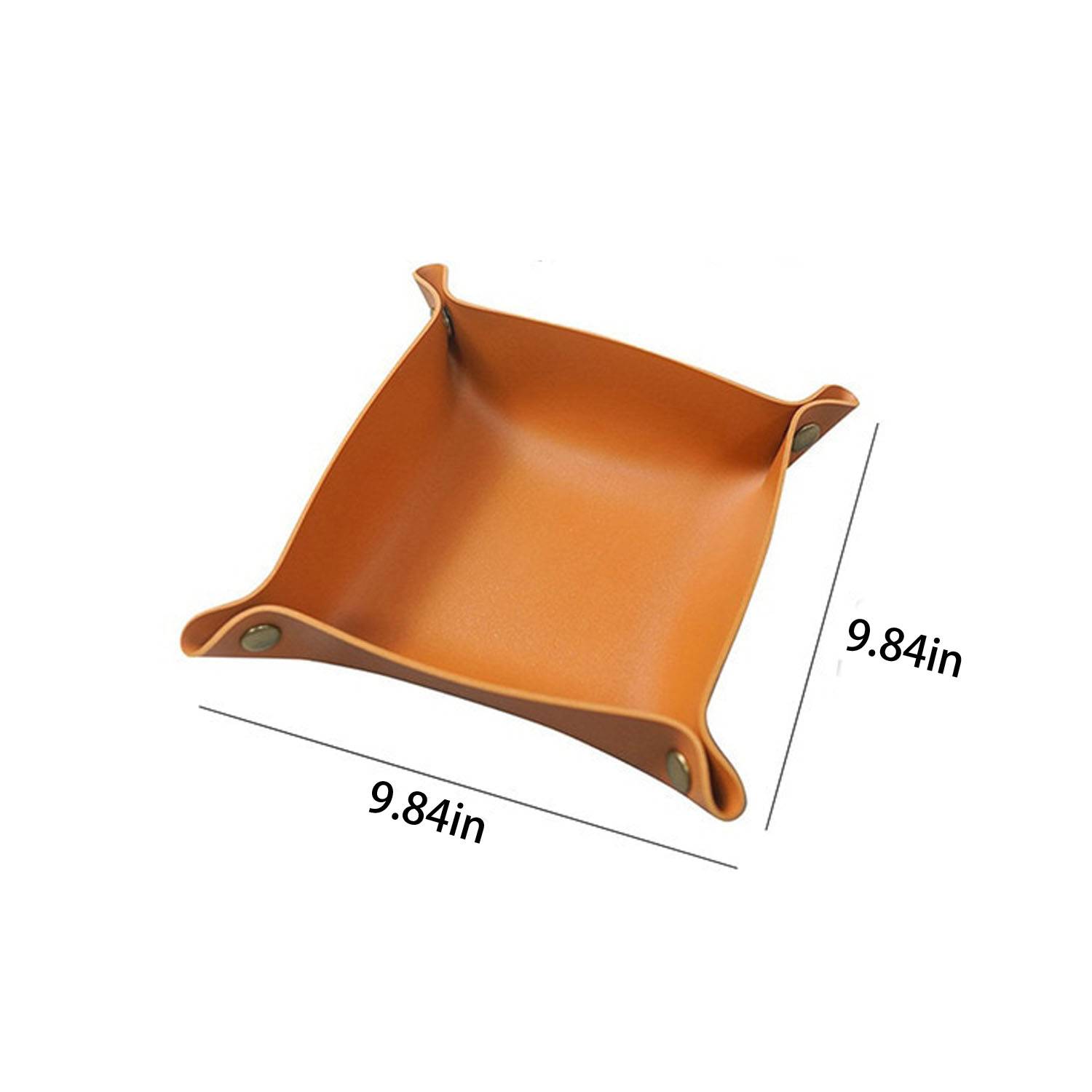 Creative Leather Tabletop Cosmetics Tray 3
