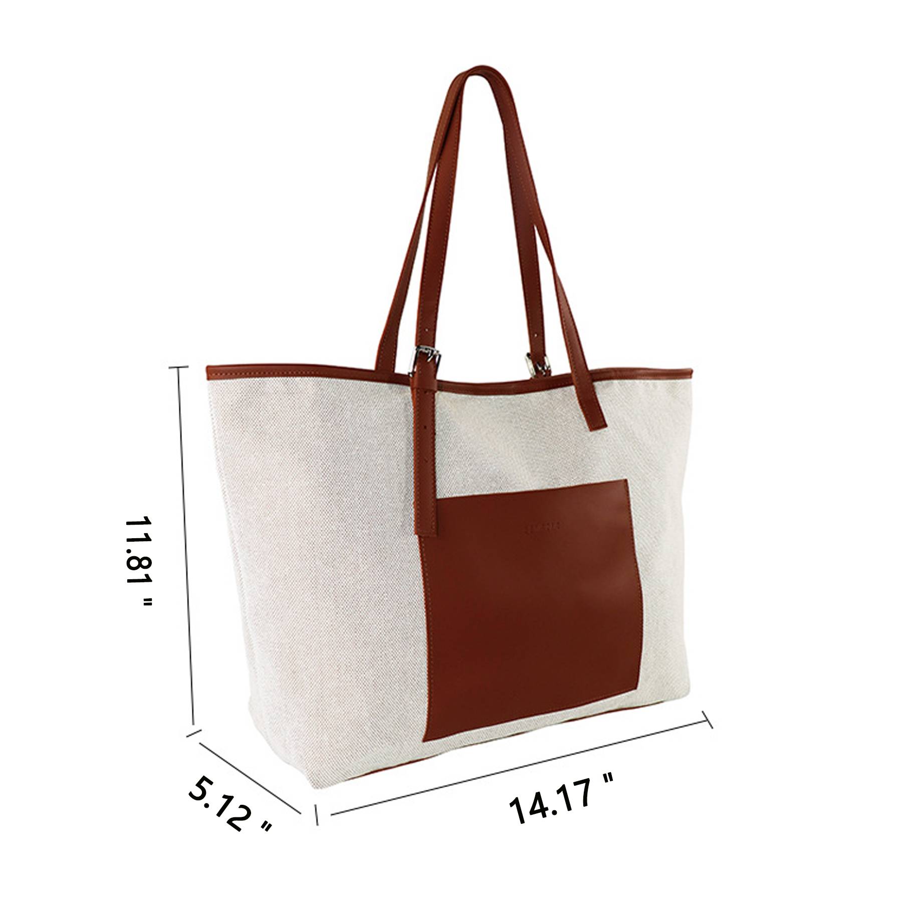 Thickening Polyester-cotton High-capacity Shopping Handbag 1