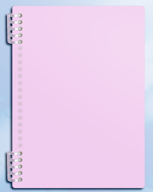 B5 loose-leaf notebook 9