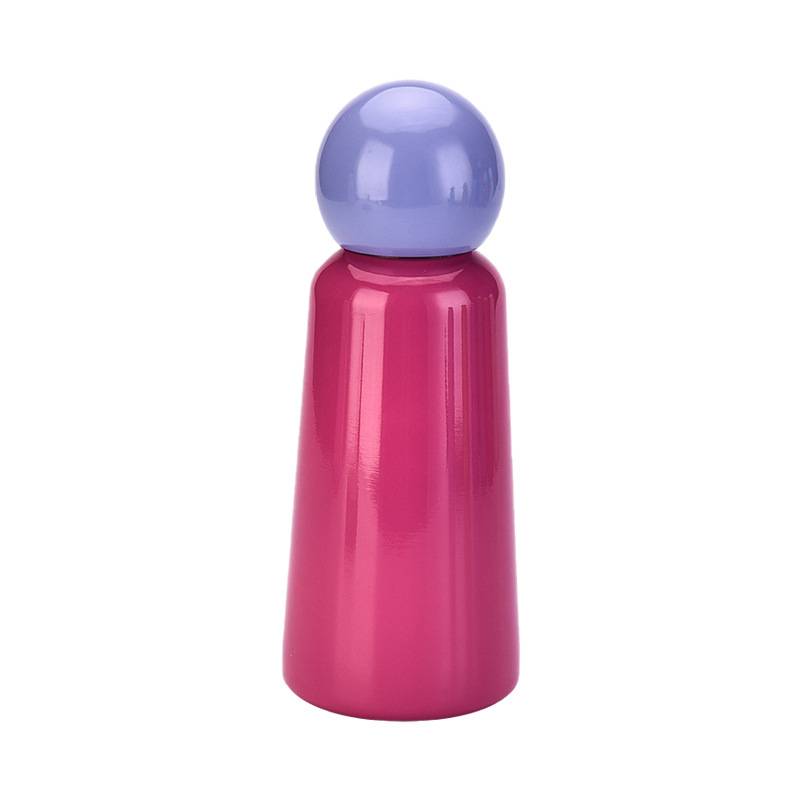 12.3oz Stainless steel round head Insulated bottle 4