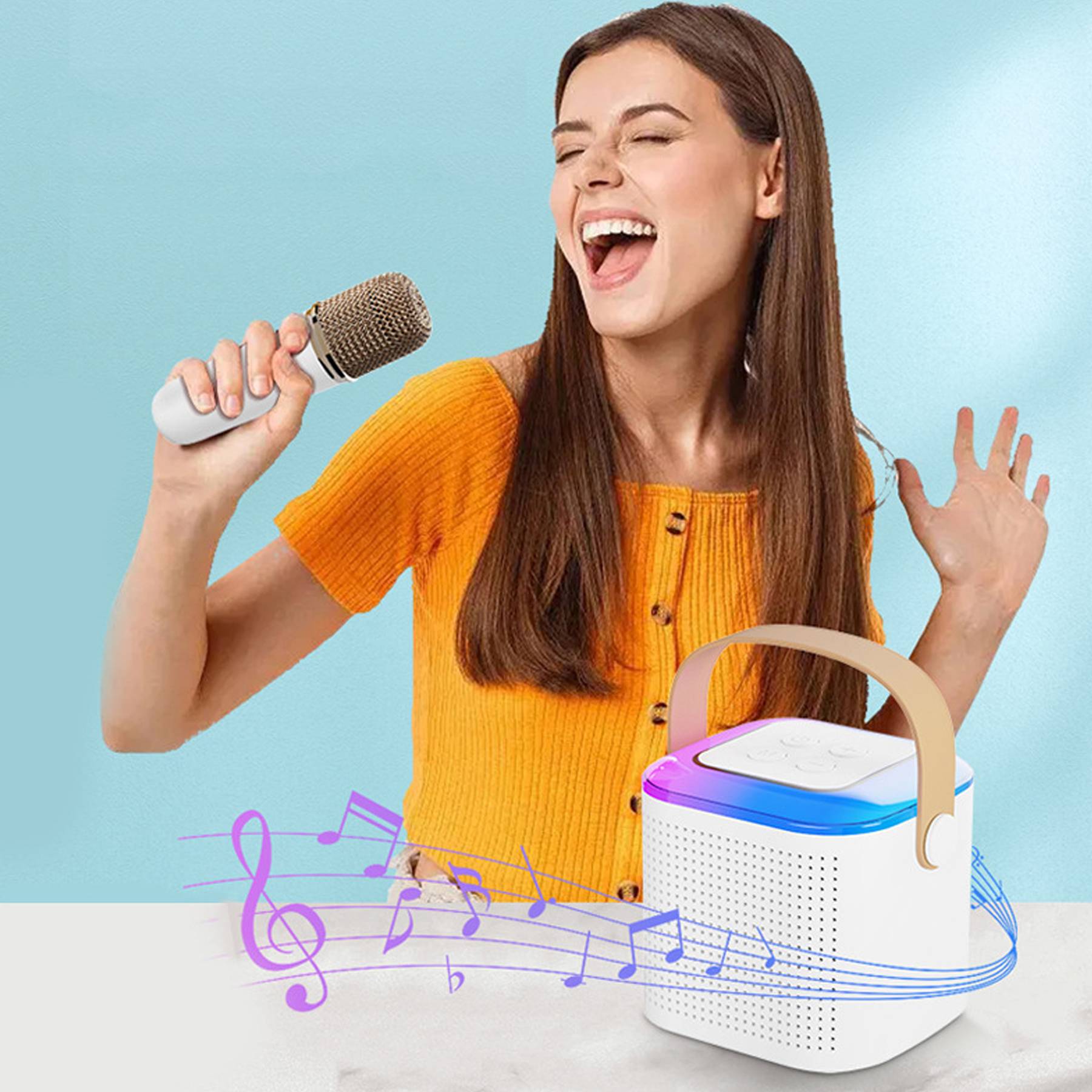 Portable Microphone and Speaker Integrated Device 5
