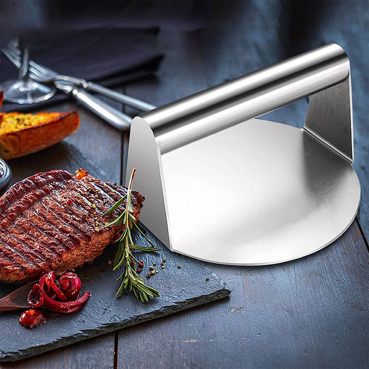 Steak pressing plate 3