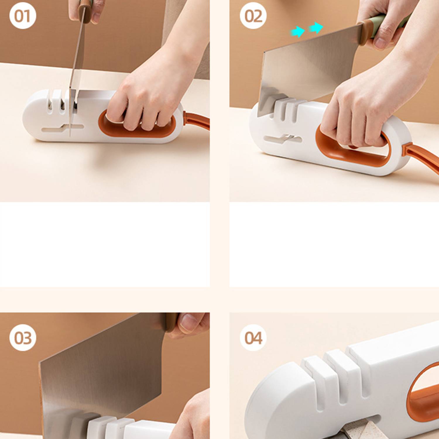 Multifunctional Fruit knife sharpener 2
