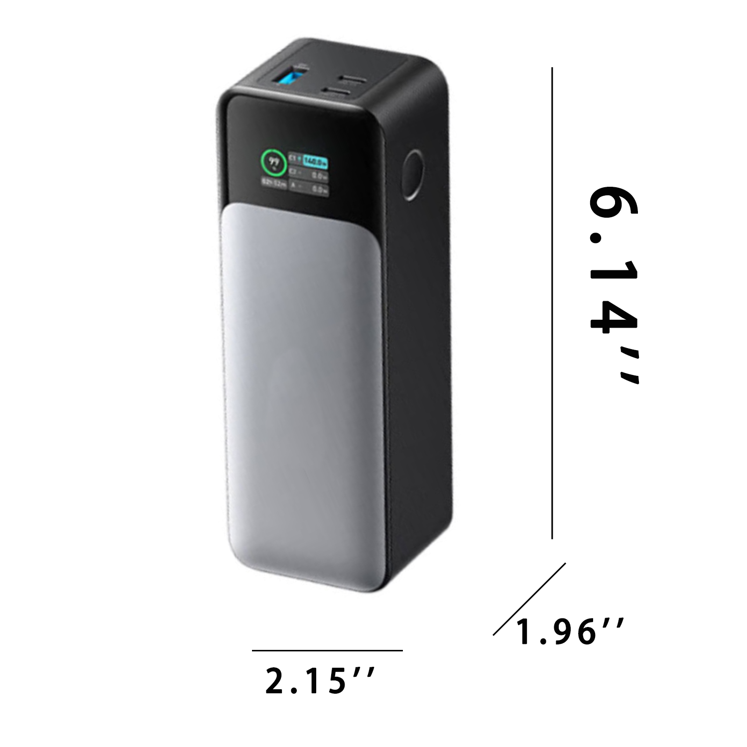 24000mAh Portable Power Bank w/ Digital Display 7