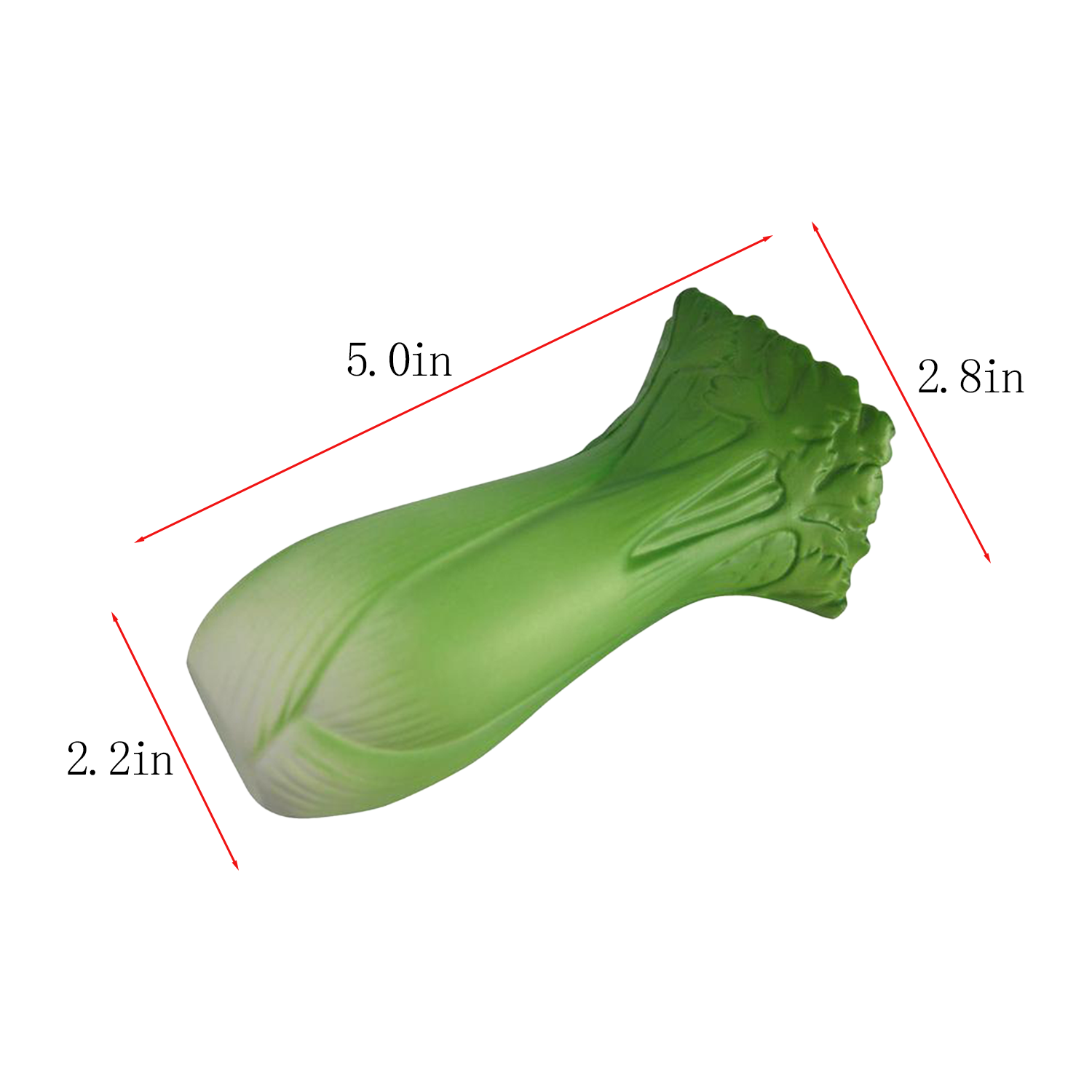 Pu Celery Shaped Stress Reliever 4