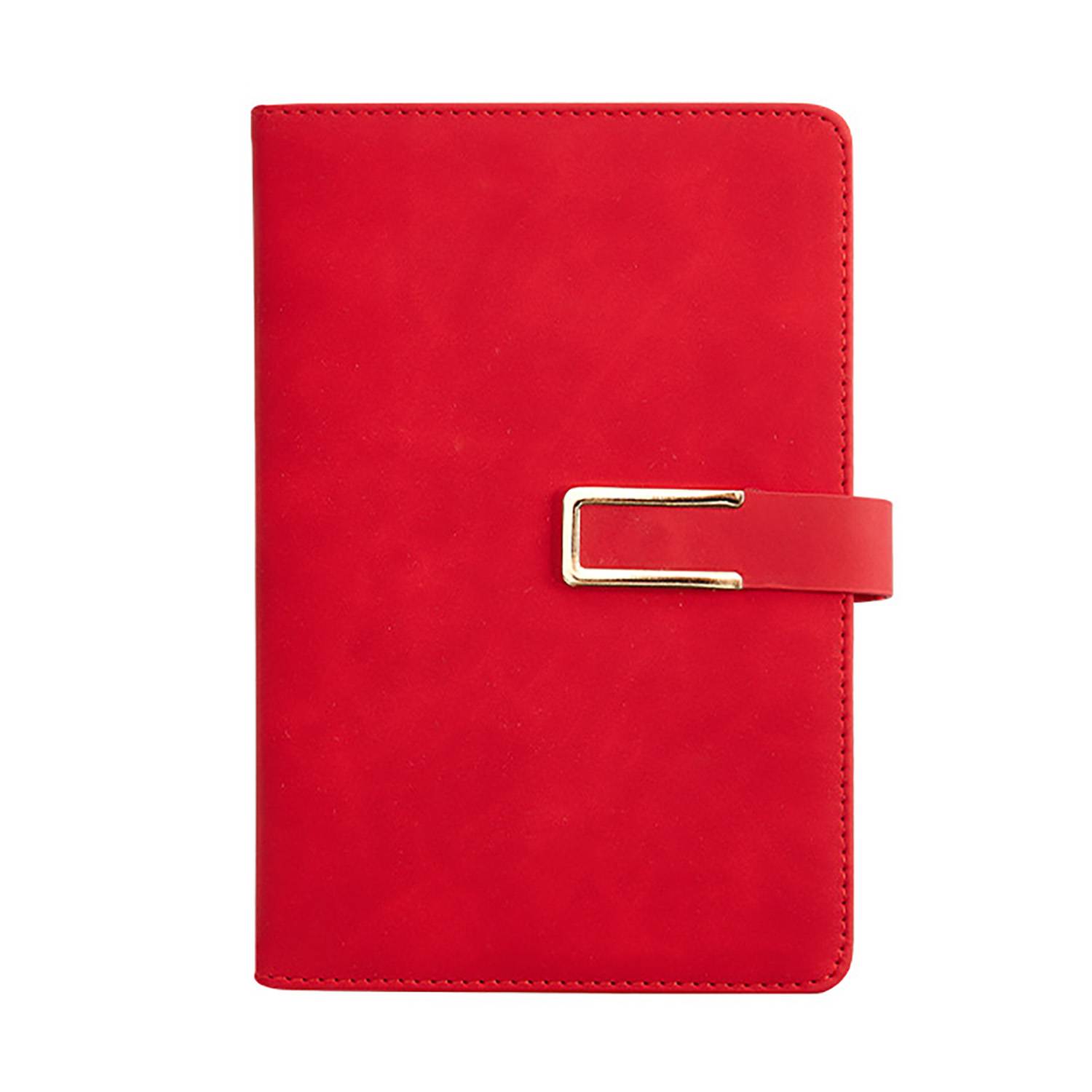 A5 Faux Leather Notebook w/ Magnetic Closure 3