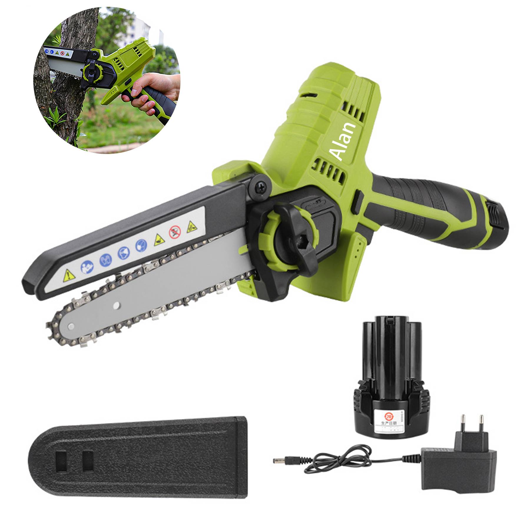 6 Inch Mini Chainsaw Cordless