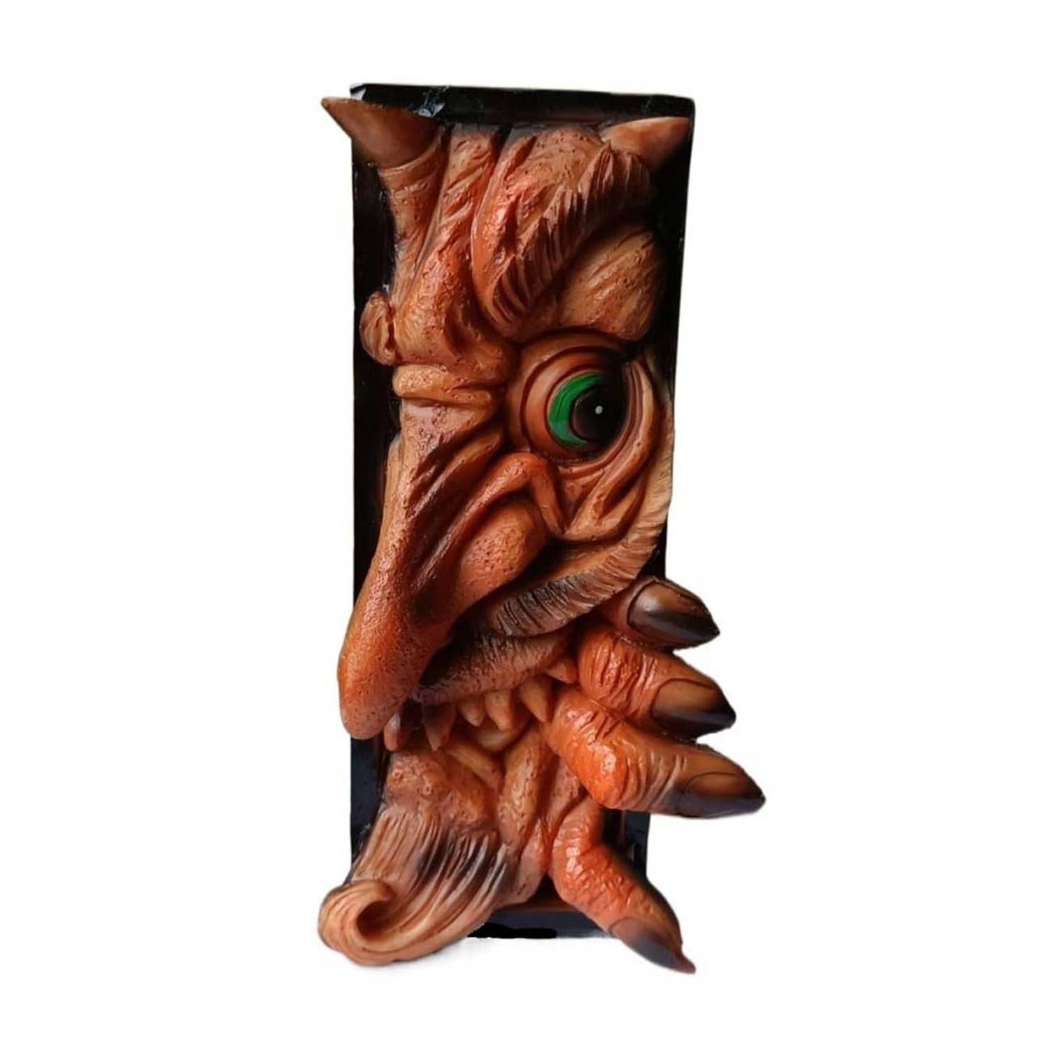 Vivid 3D Monster Bookshelf Décor Bookends 3