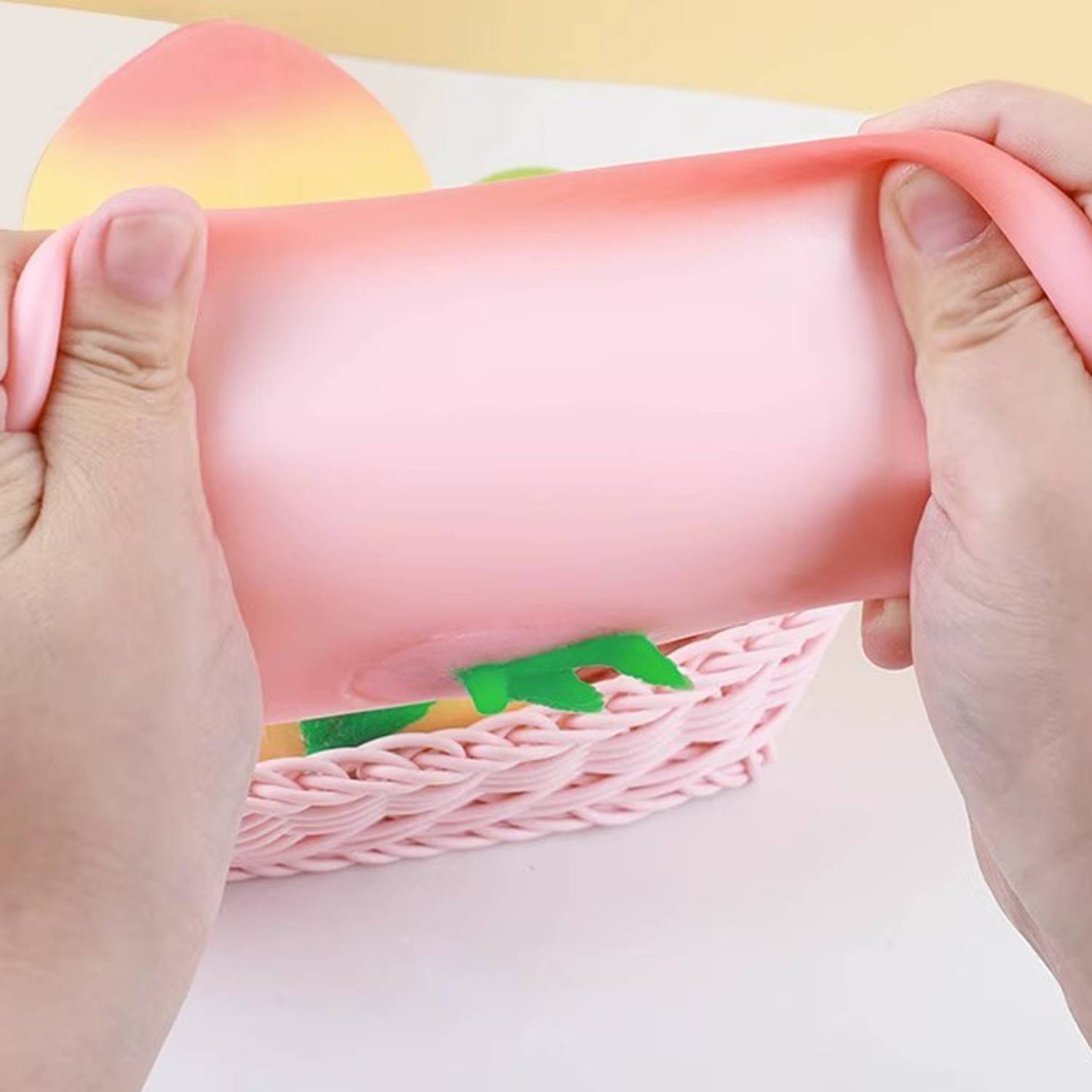 PU Foam Peach Stress Reliever Toys 5