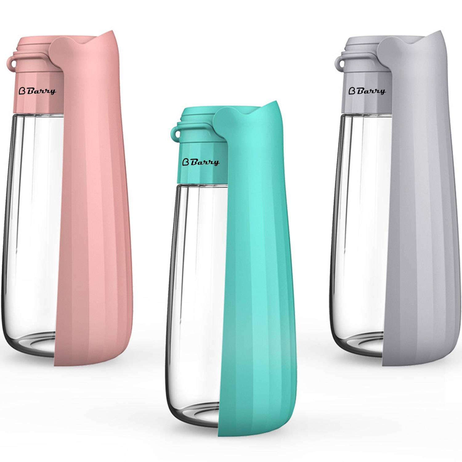 19OZ Outdoor portable folding pet water cup 5