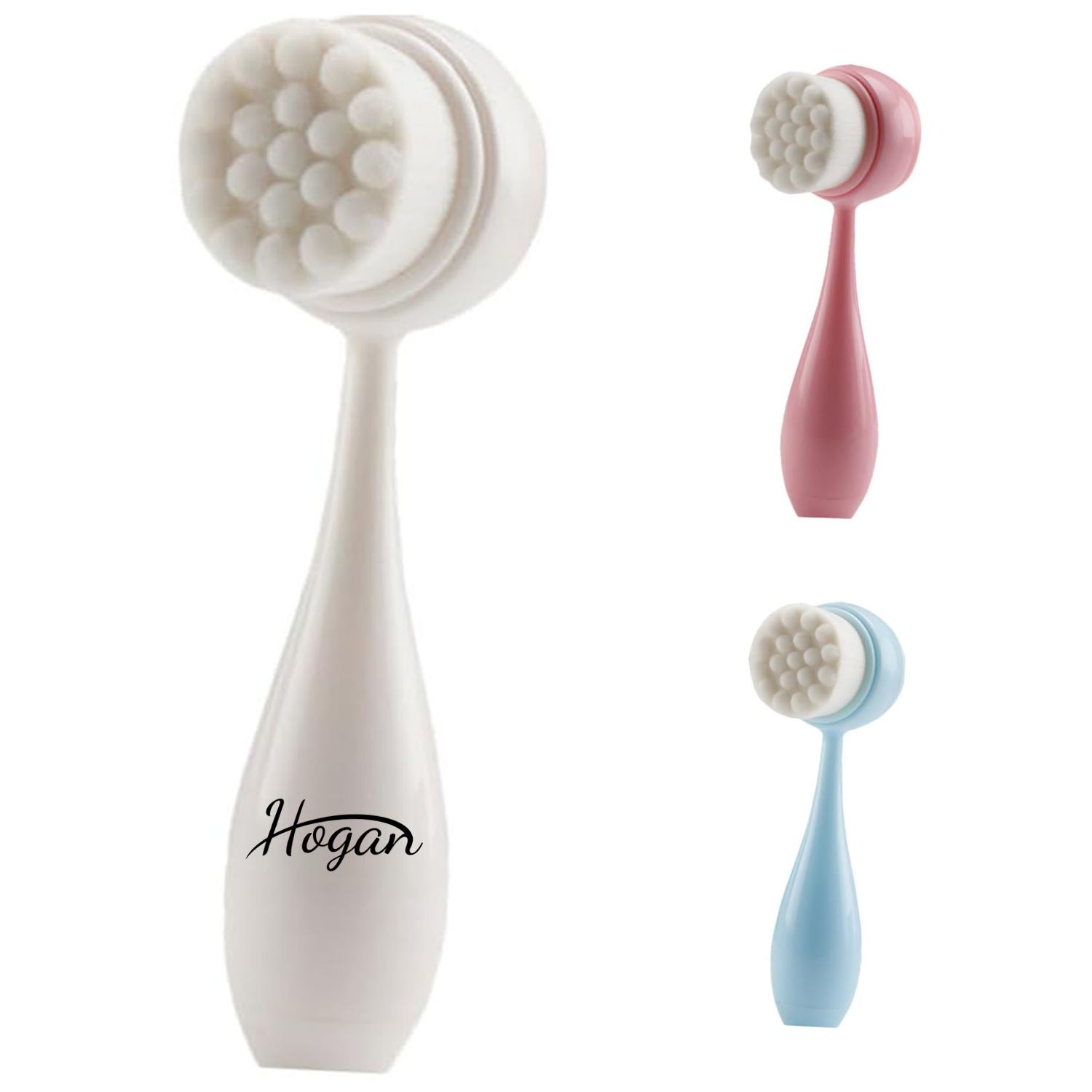 Dual-Sided Silicone Facial Cleansing Brush 1