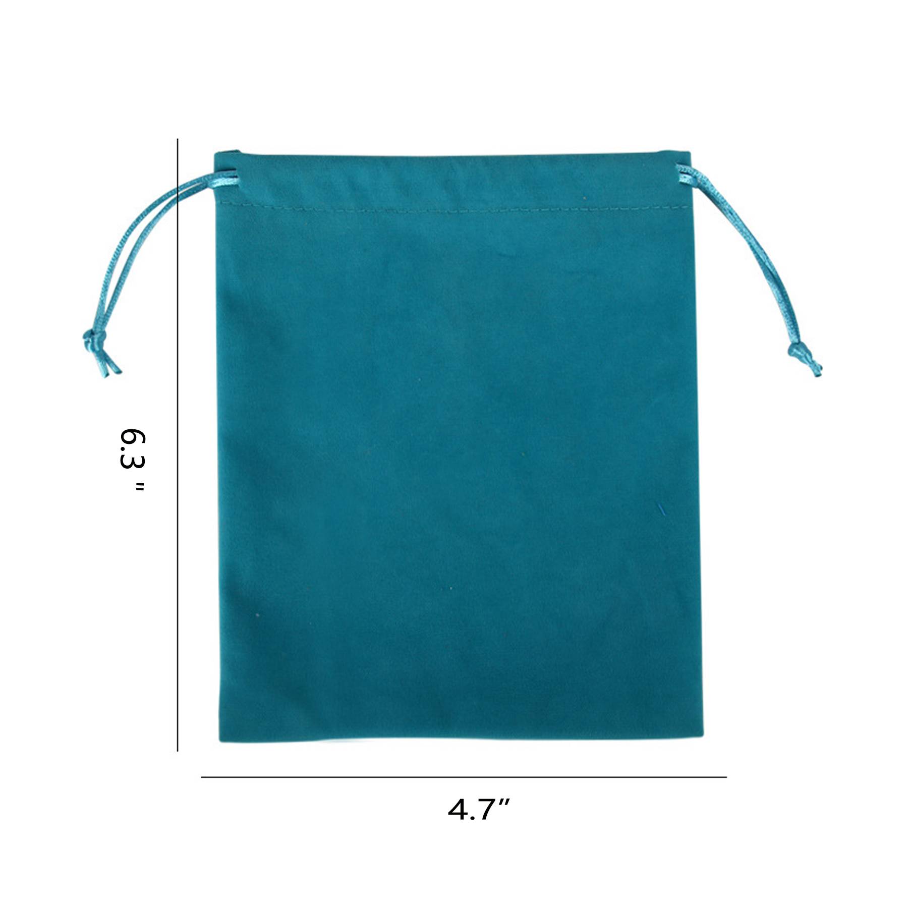 Flannelette Drawstring Small Storage Bag 4