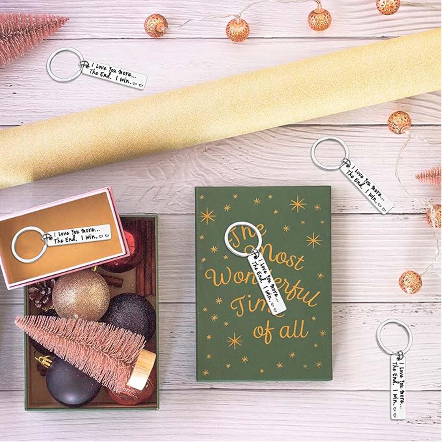 Customised Stainless Steel Keychain Gift 5