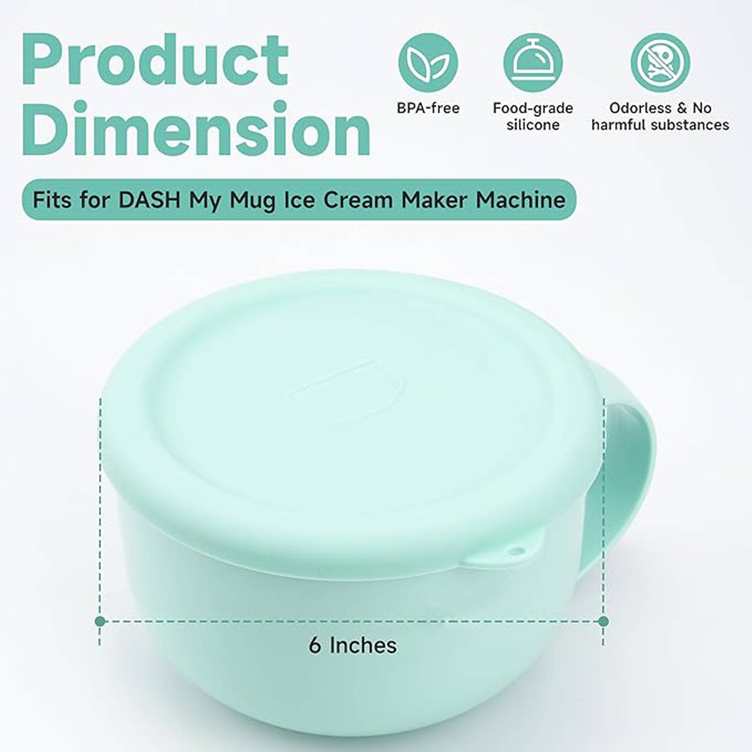 Circle Reusable Food-Grade Silicone Lid 10