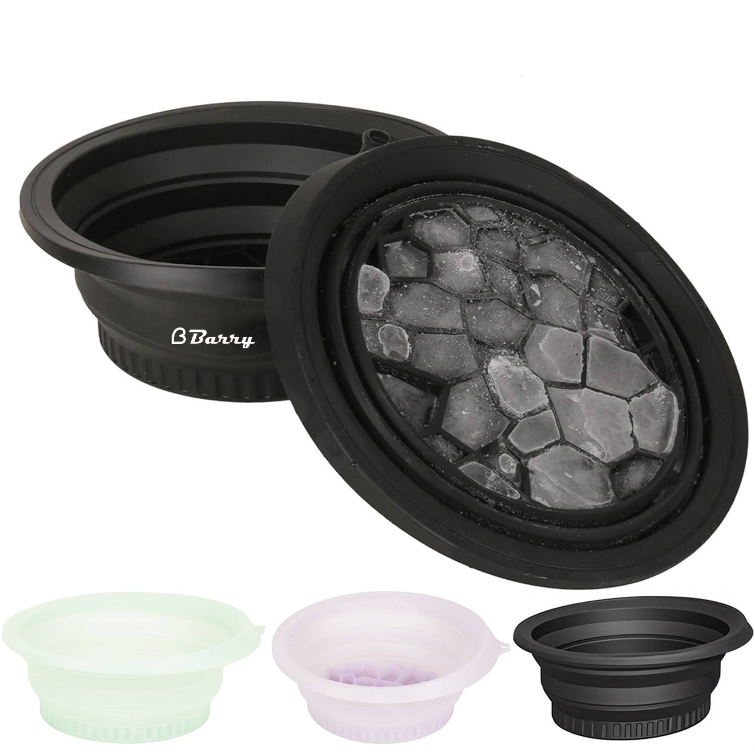 Ice Therapy Facial Wash Basin-Portable Silicone Foldable