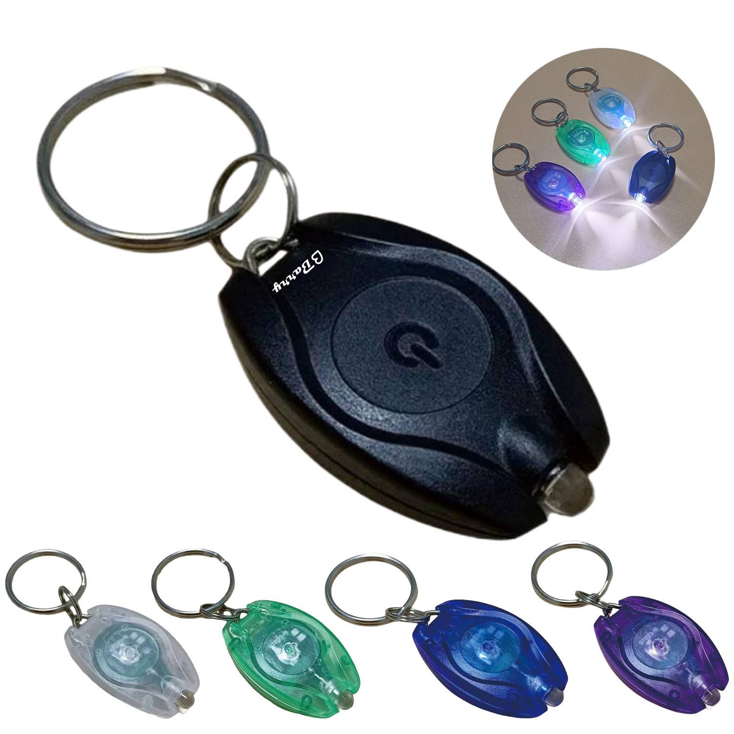 Portable Mini LED Keychain Flashlight for Outdoors Camping